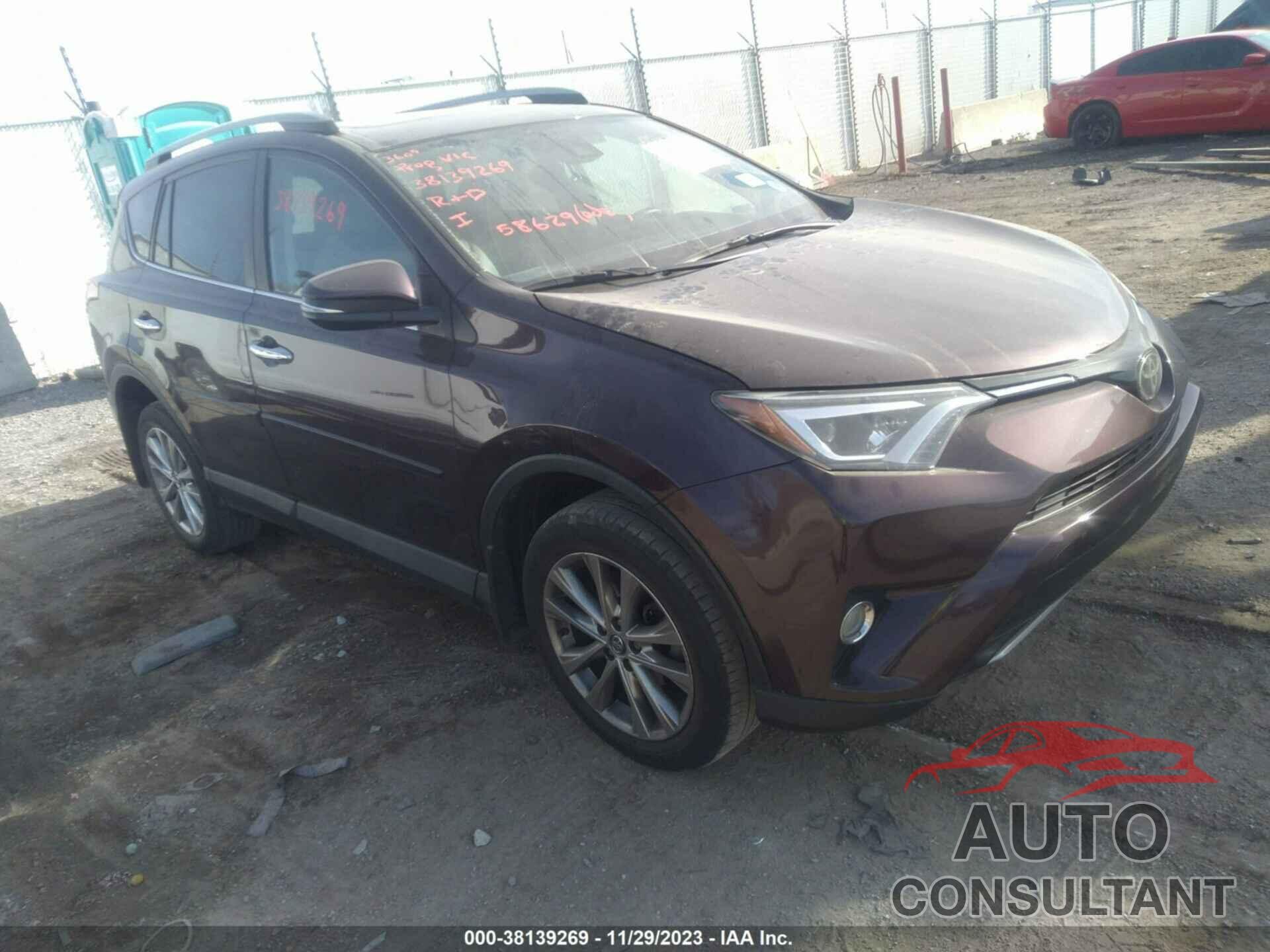 TOYOTA RAV4 2017 - 2T3DFREV3HW685109