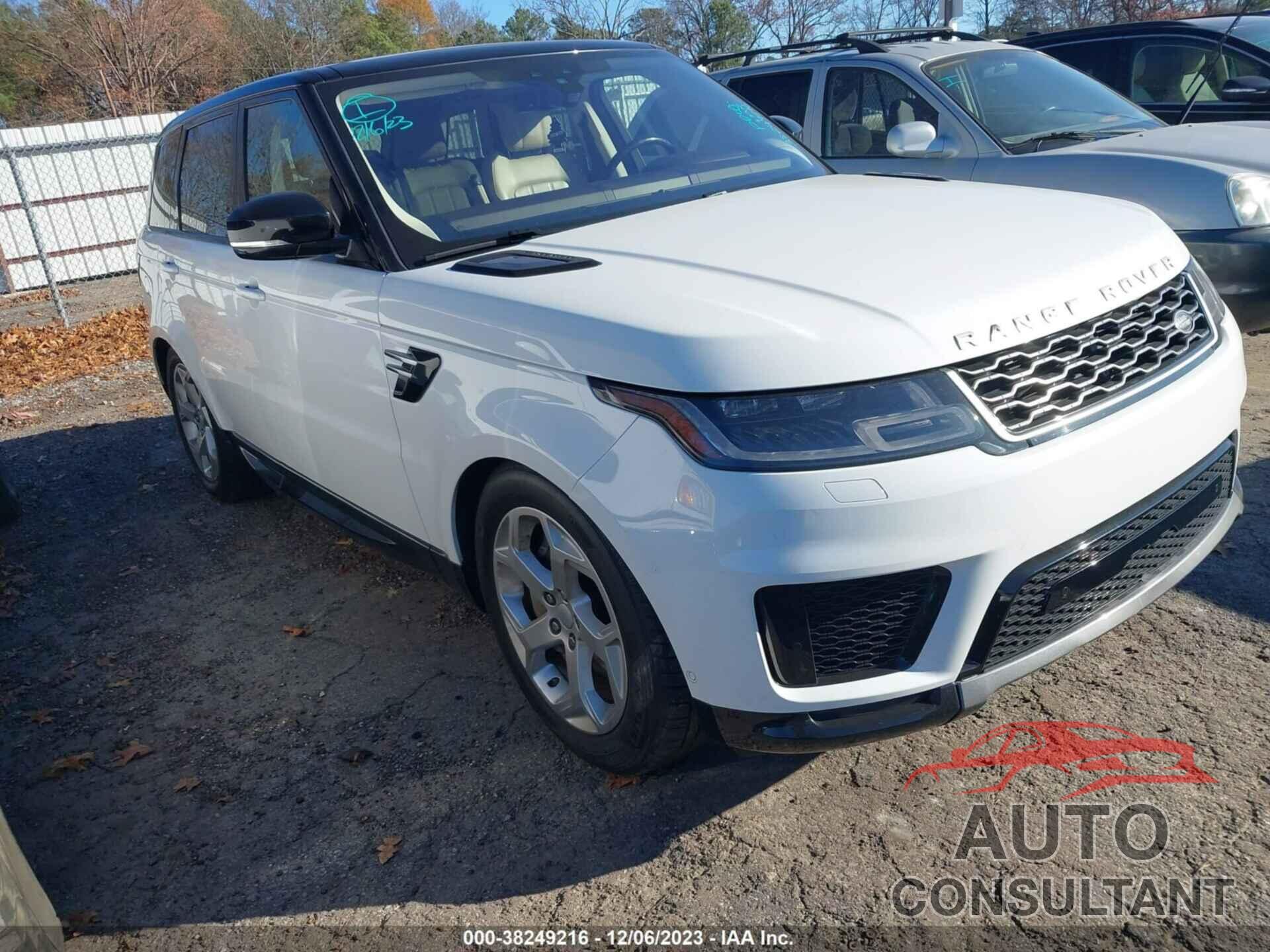 LAND ROVER RANGE ROVER SPORT 2018 - SALWR2RV5JA189307