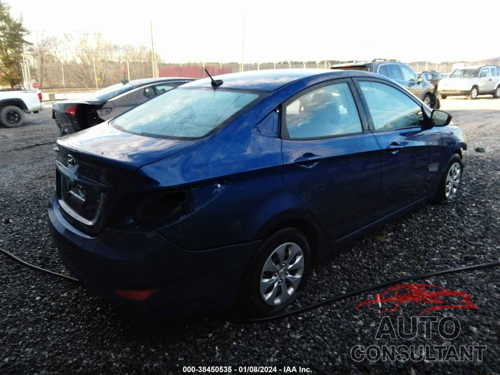 HYUNDAI ACCENT 2016 - KMHCT4AE6GU981729