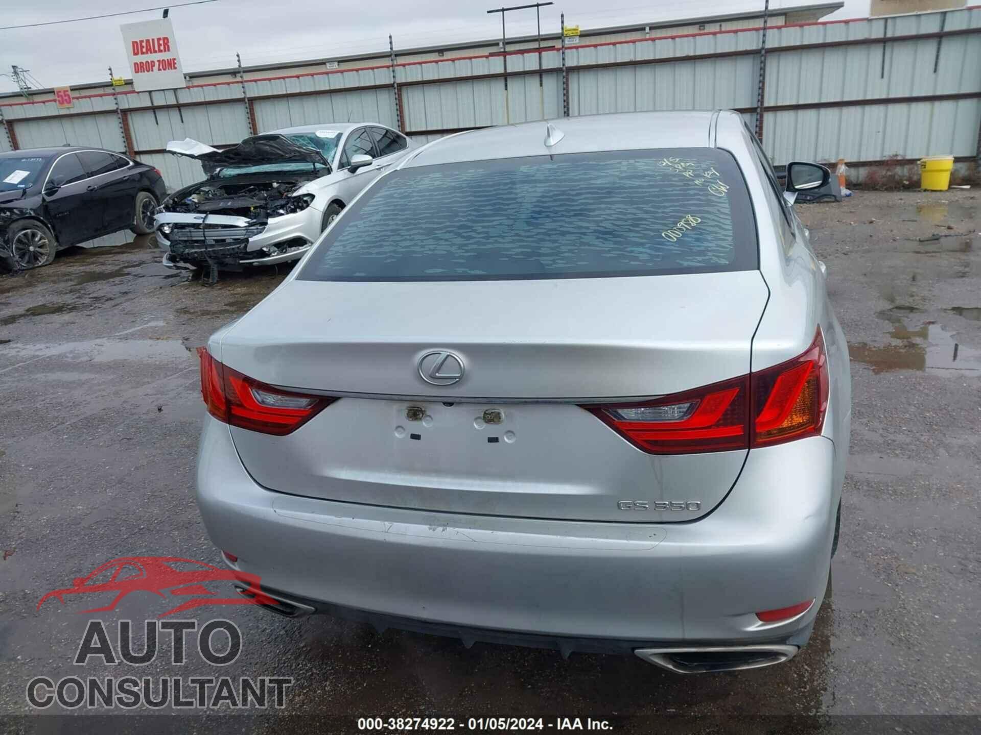 LEXUS GS 350 2015 - JTHBE1BL7FA000988