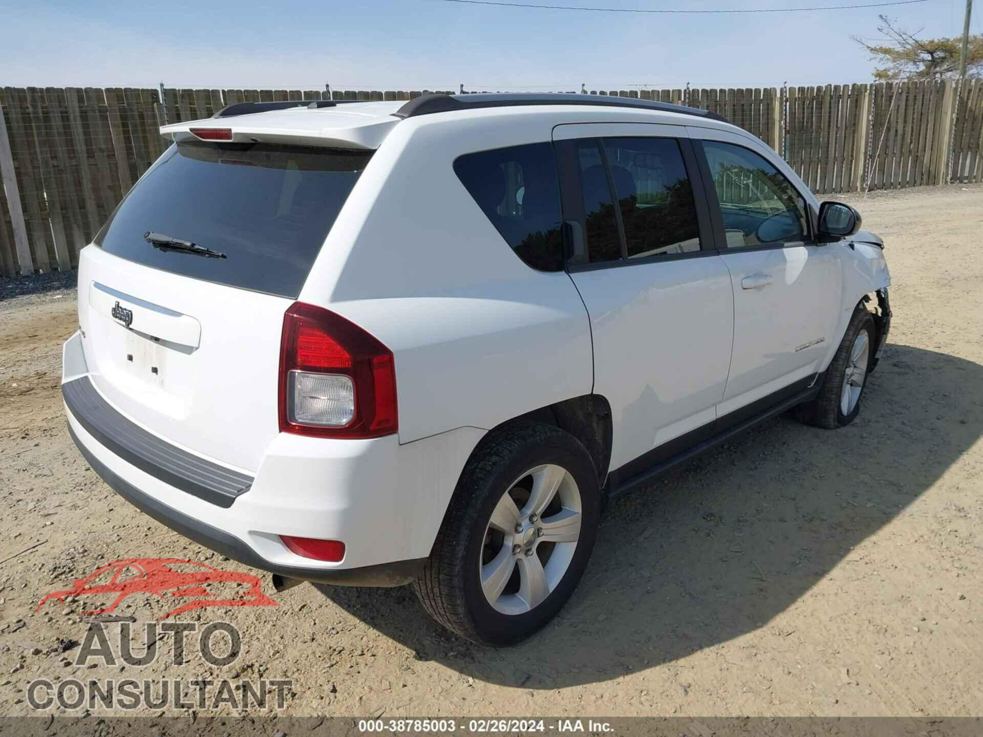 JEEP COMPASS 2017 - 1C4NJDBB2HD173323