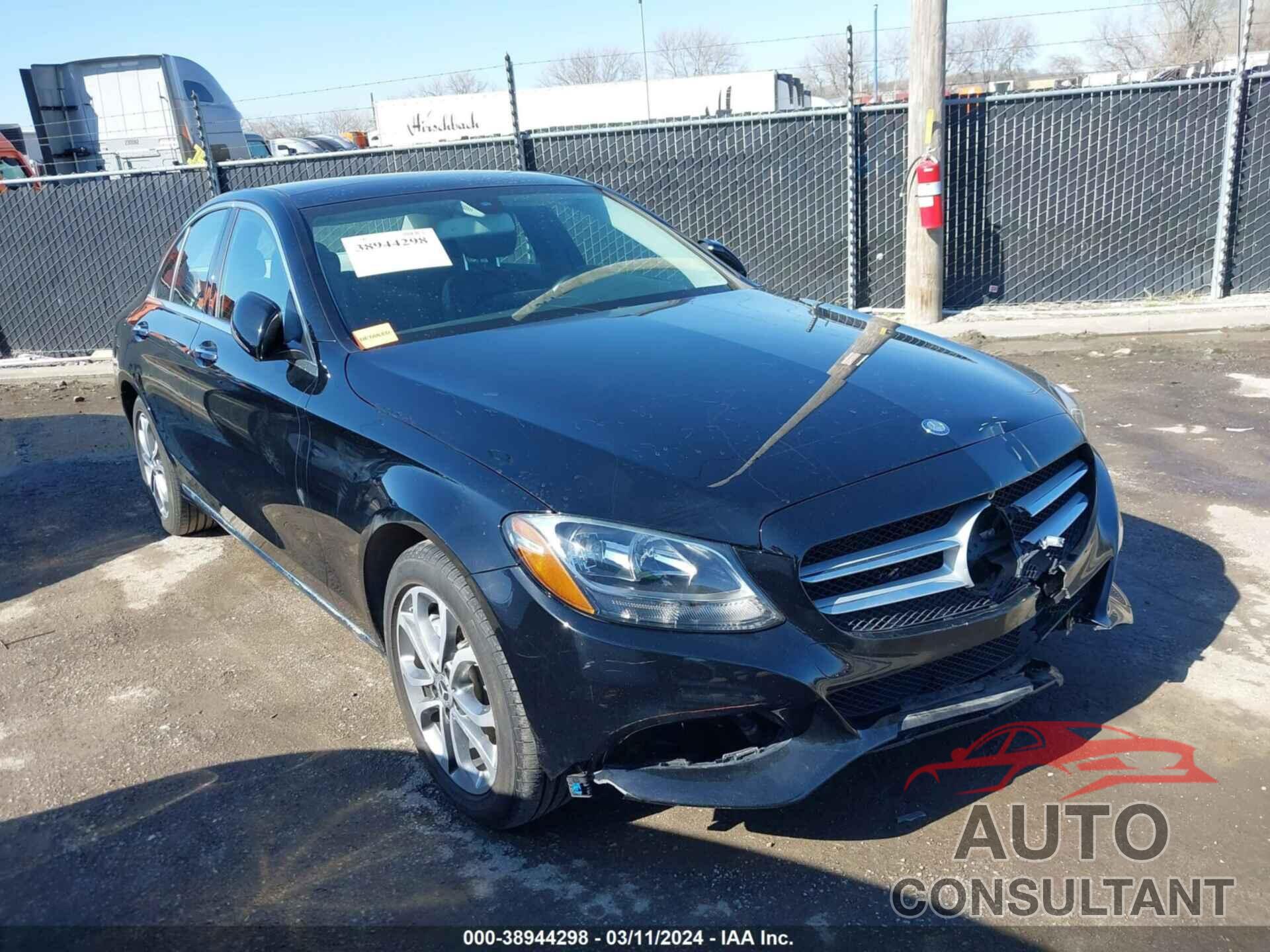 MERCEDES-BENZ C 300 2017 - 55SWF4KBXHU215539