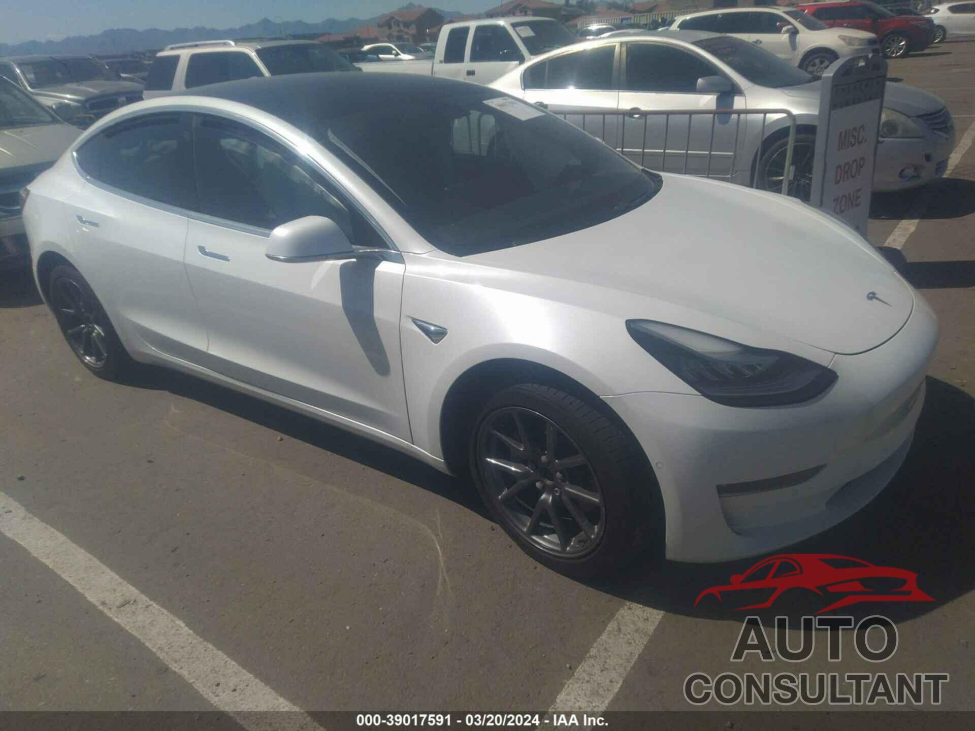 TESLA MODEL 3 2020 - 5YJ3E1EB0LF711413