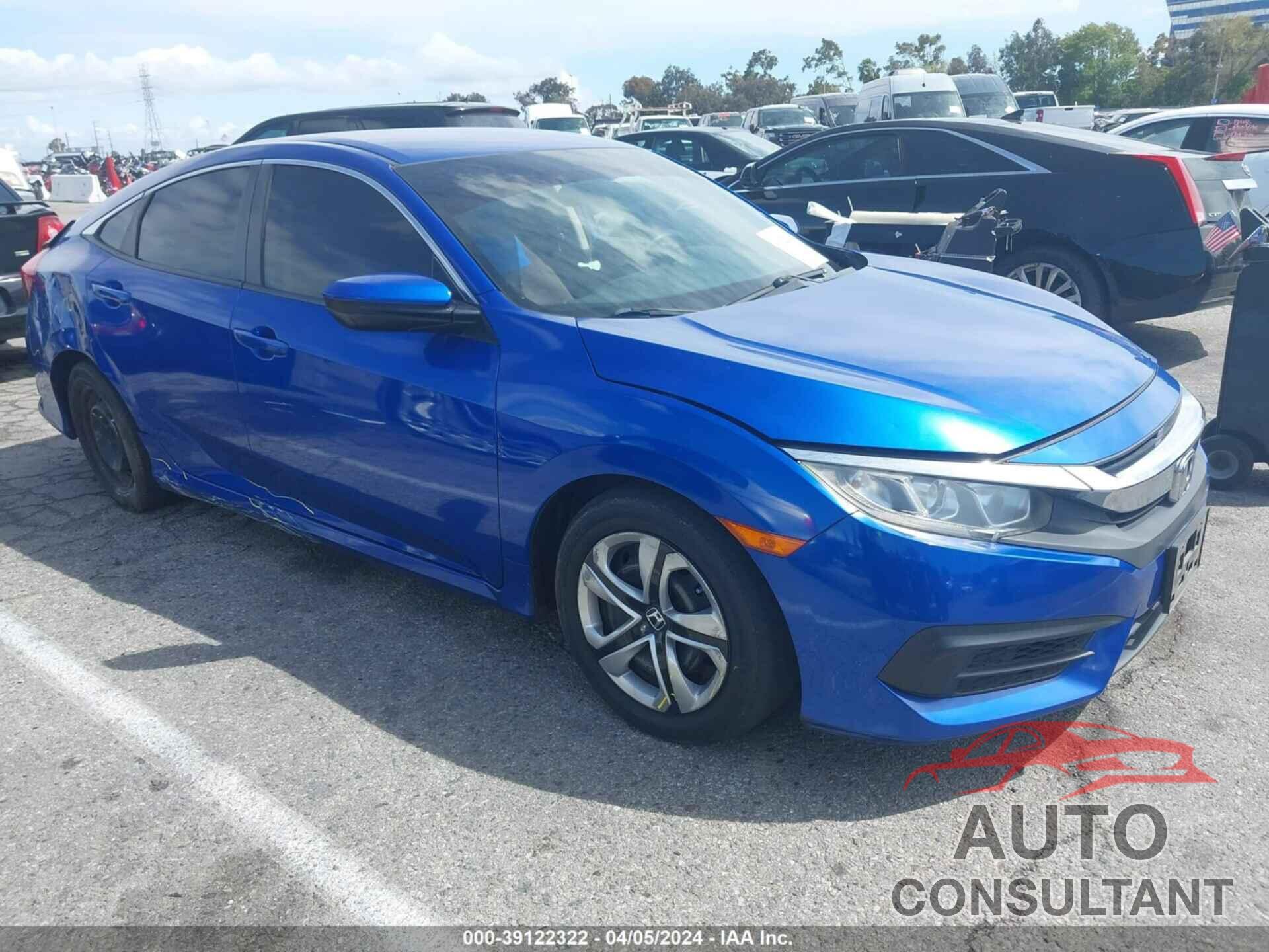 HONDA CIVIC 2017 - 2HGFC2F54HH569958