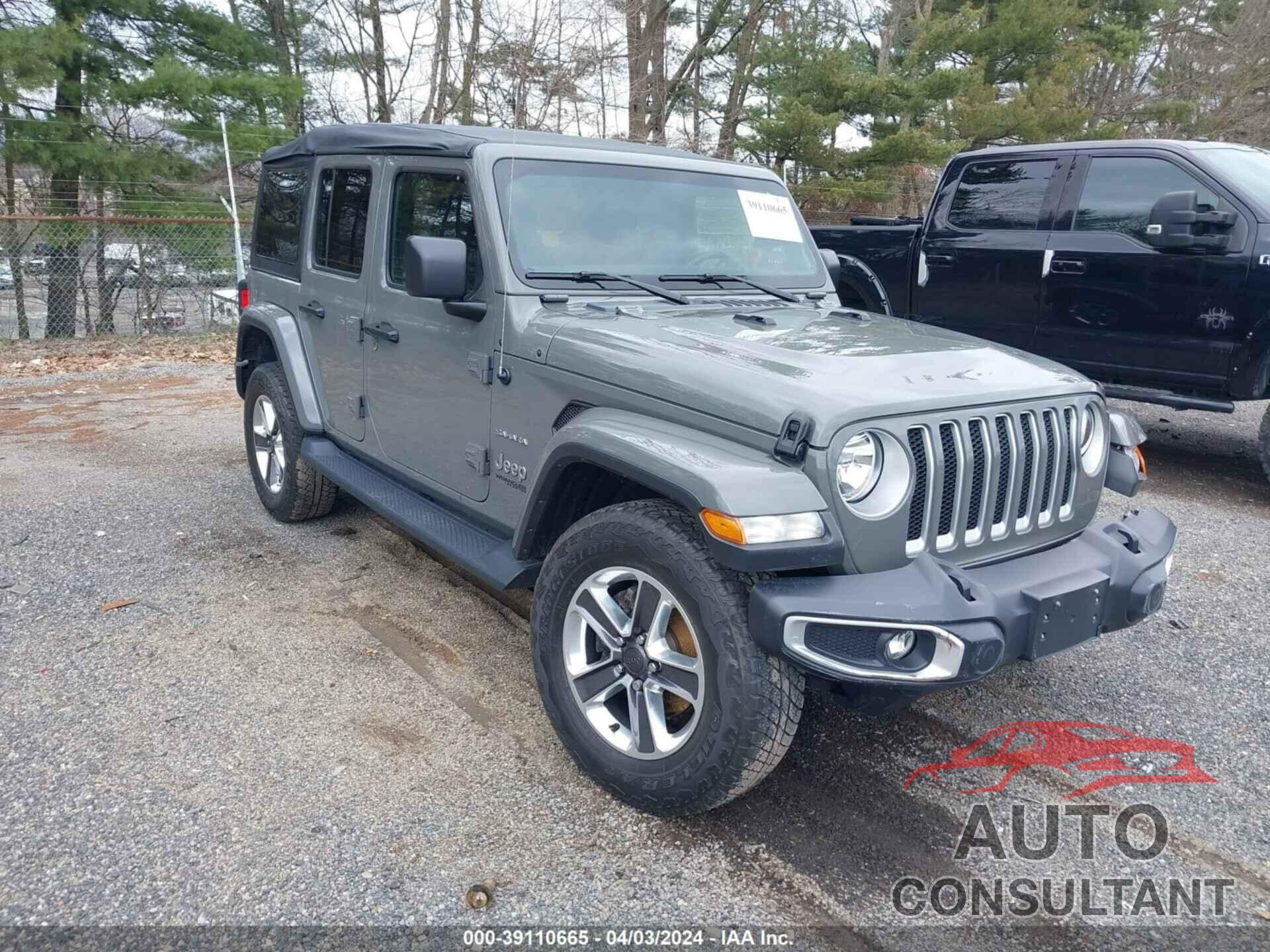JEEP WRANGLER UNLIMITED 2020 - 1C4HJXEN9LW167162