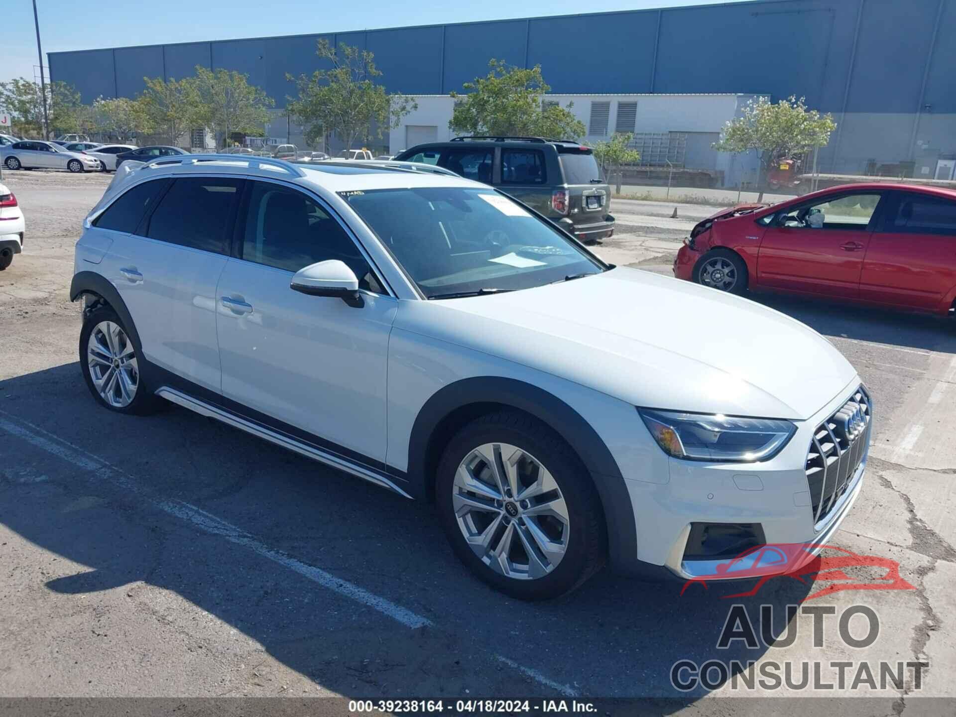 AUDI A4 ALLROAD 2022 - WA18AAF47NA043875