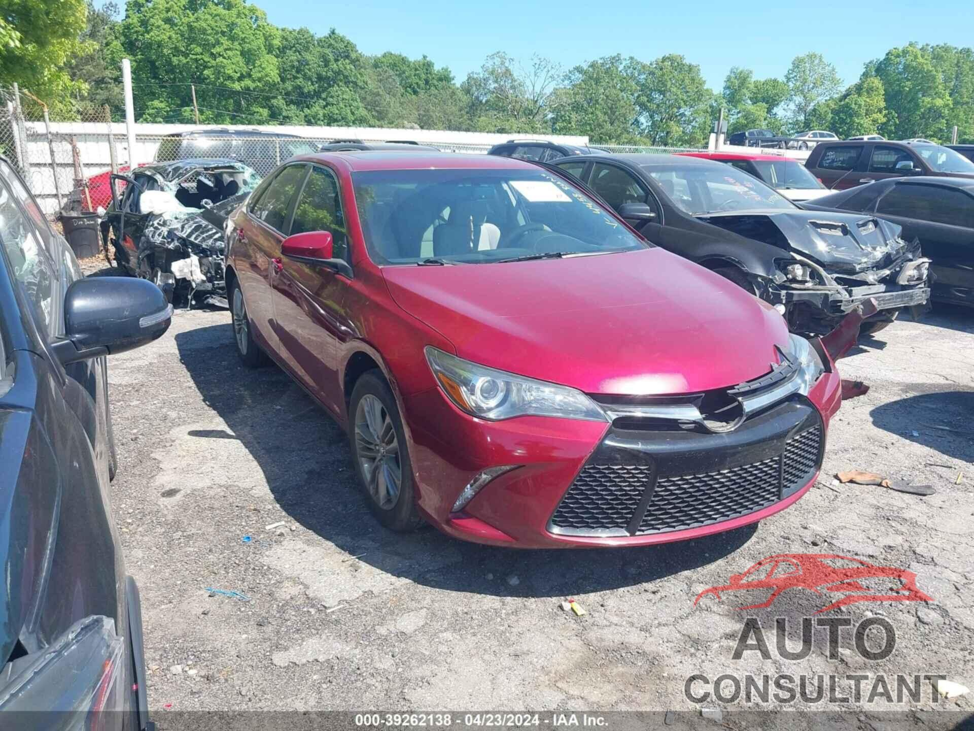 TOYOTA CAMRY 2017 - 4T1BF1FK3HU664458