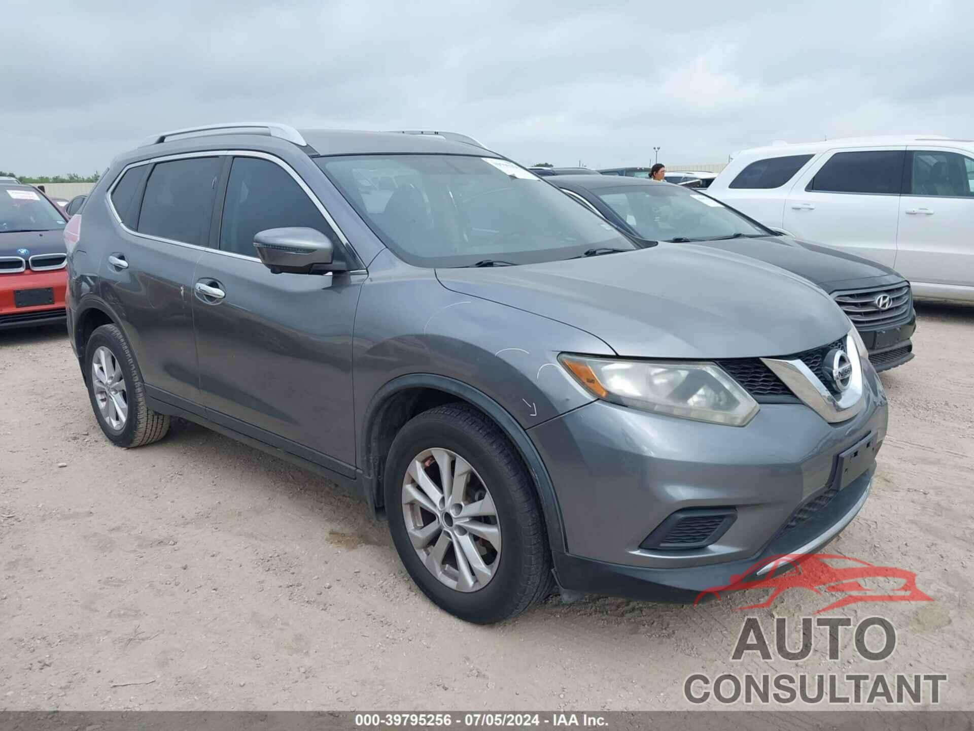 NISSAN ROGUE 2016 - KNMAT2MTXGP595338