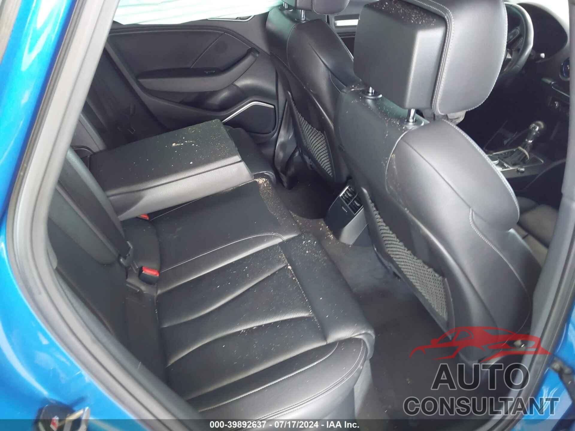 AUDI S3 2017 - WAUB1GFF0H1050507