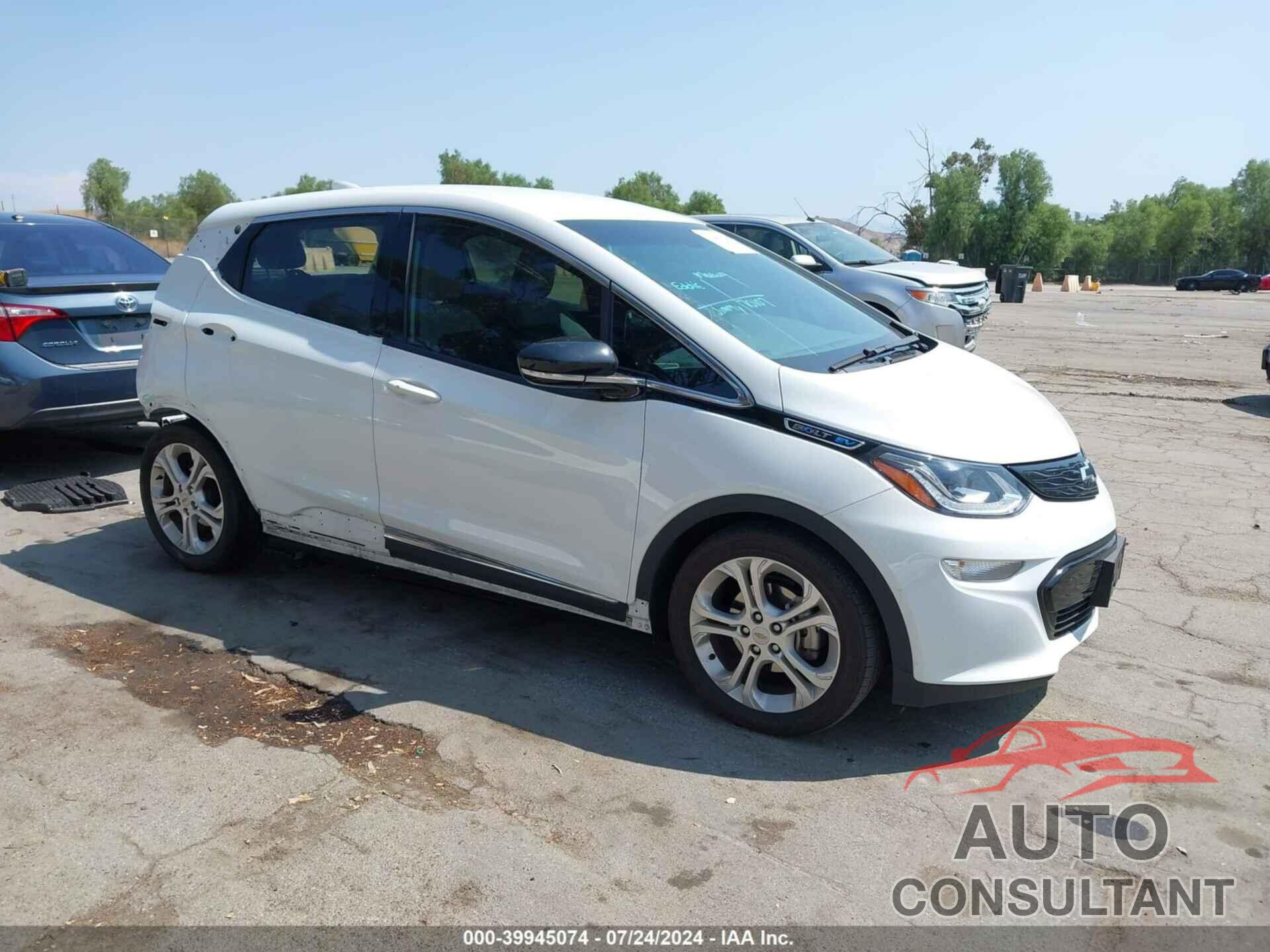 CHEVROLET BOLT EV 2020 - 1G1FY6S0XL4123989