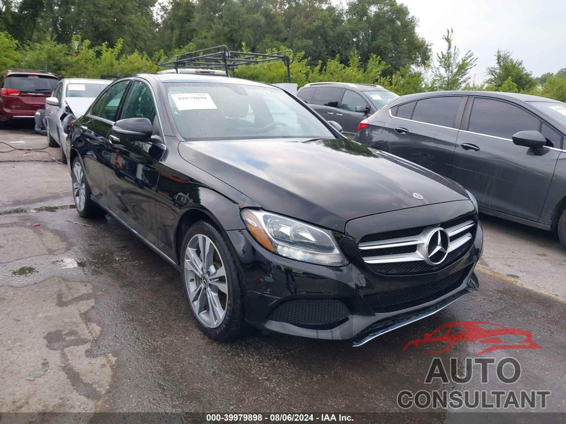 MERCEDES-BENZ C 300 2018 - WDDWF4KB8JR390847