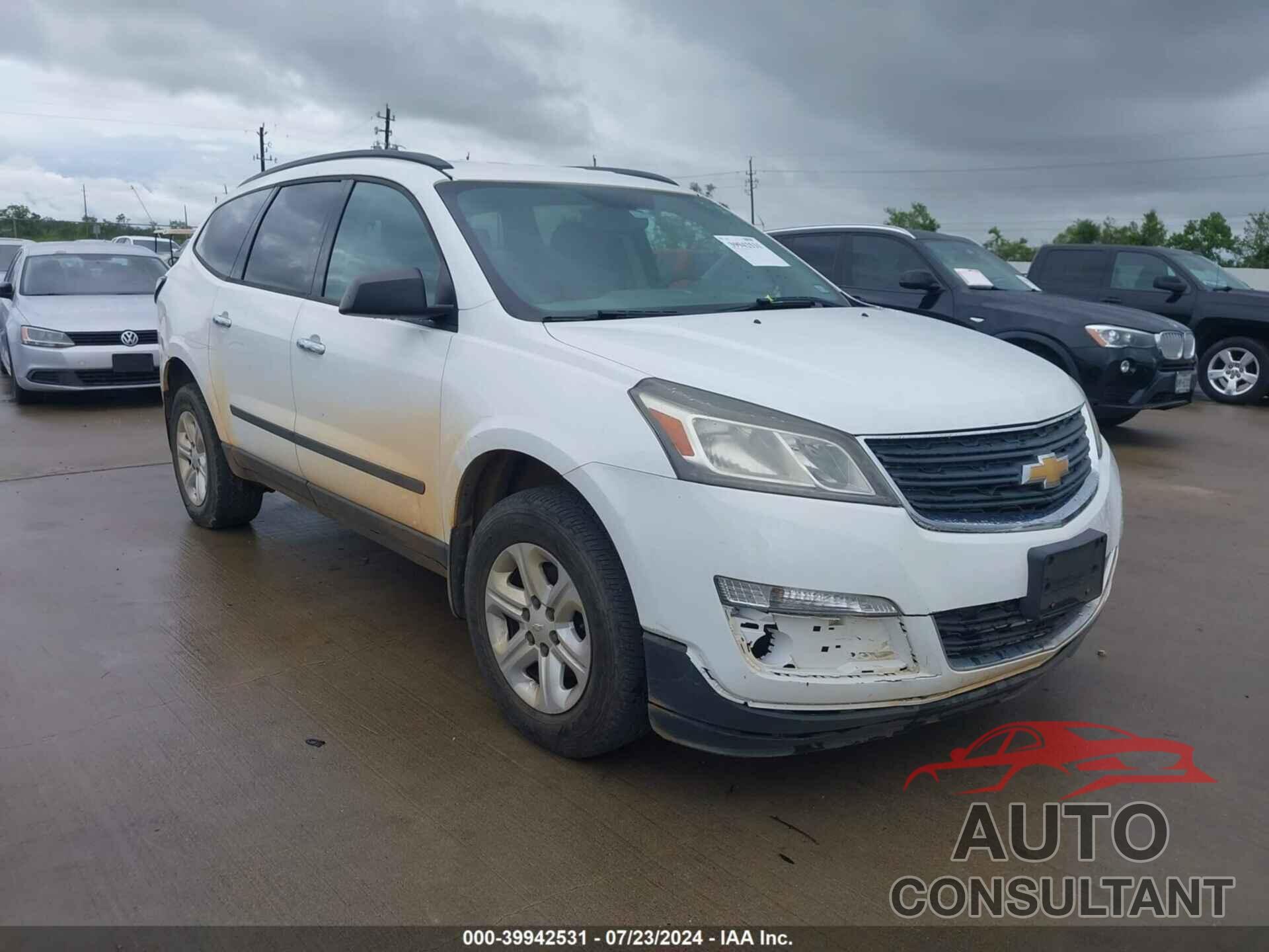 CHEVROLET TRAVERSE 2016 - 1GNKRFED4GJ286881