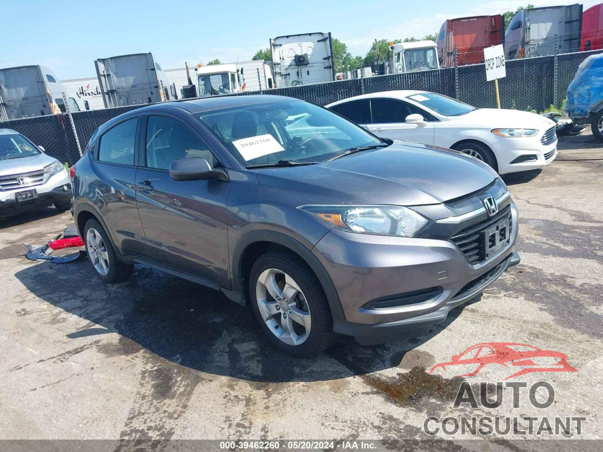 HONDA HR-V 2016 - 3CZRU6H36GM732826