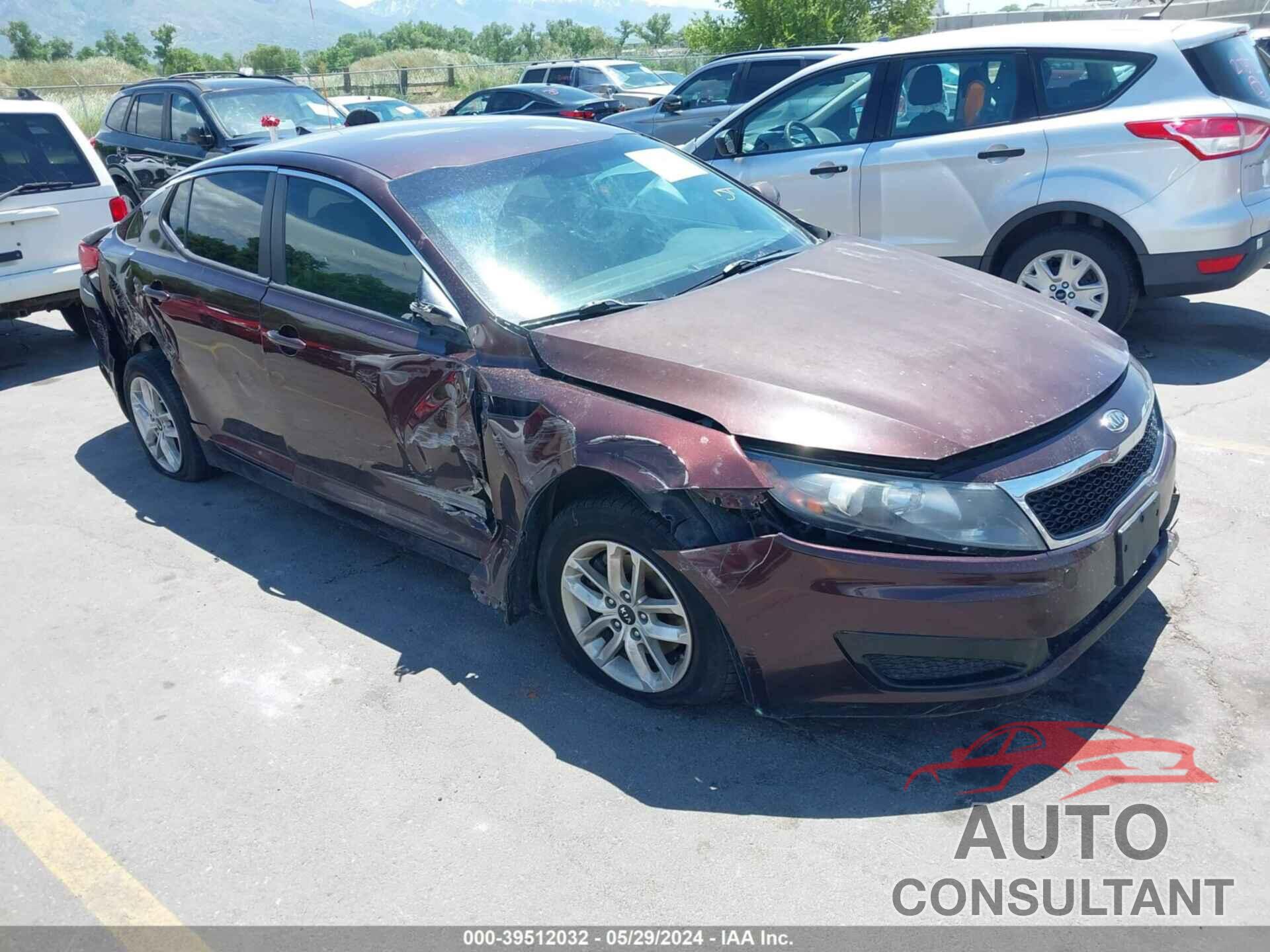 KIA OPTIMA 2011 - KNAGM4A71B5096665