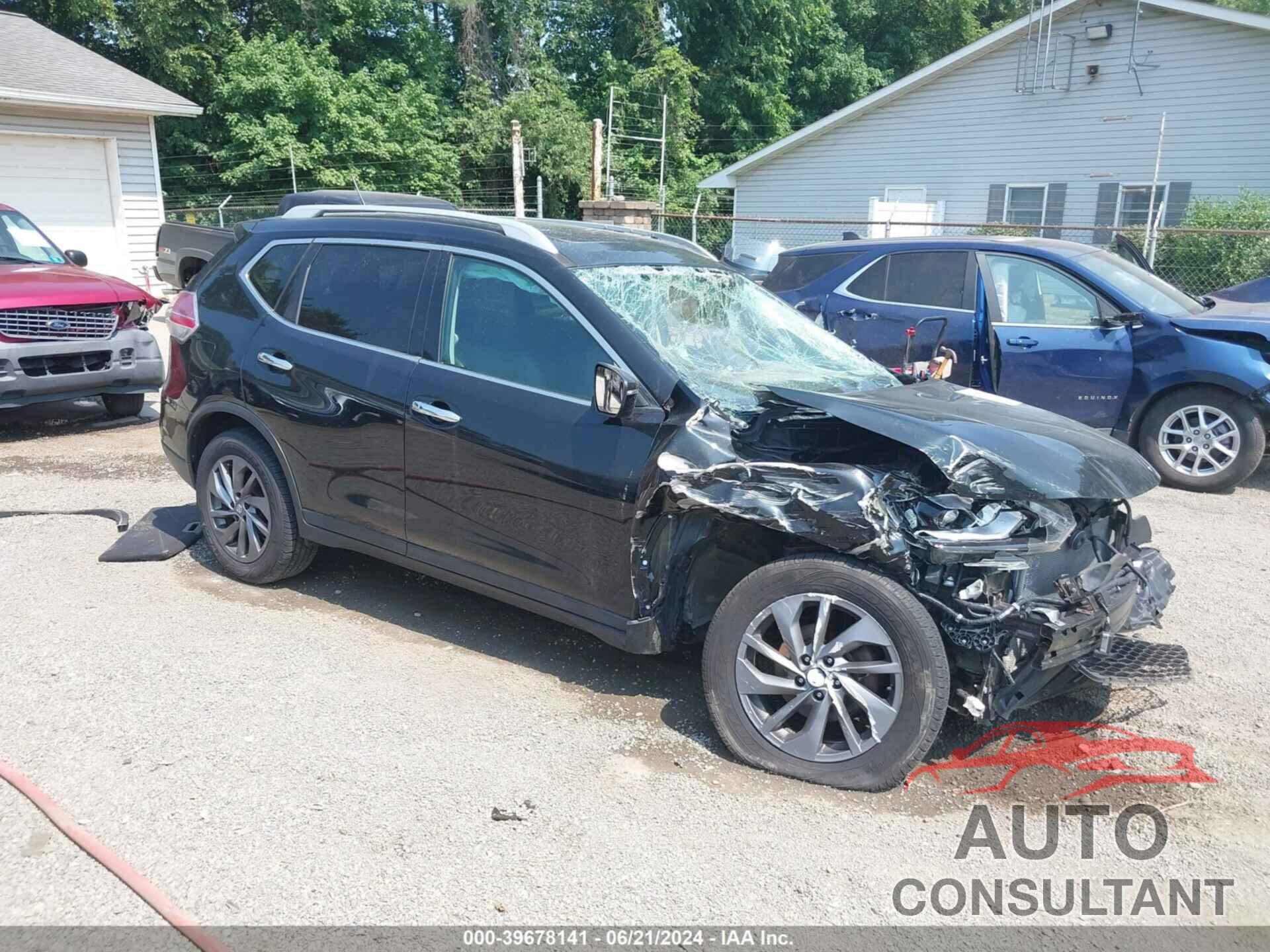 NISSAN ROGUE 2016 - 5N1AT2MV3GC817478