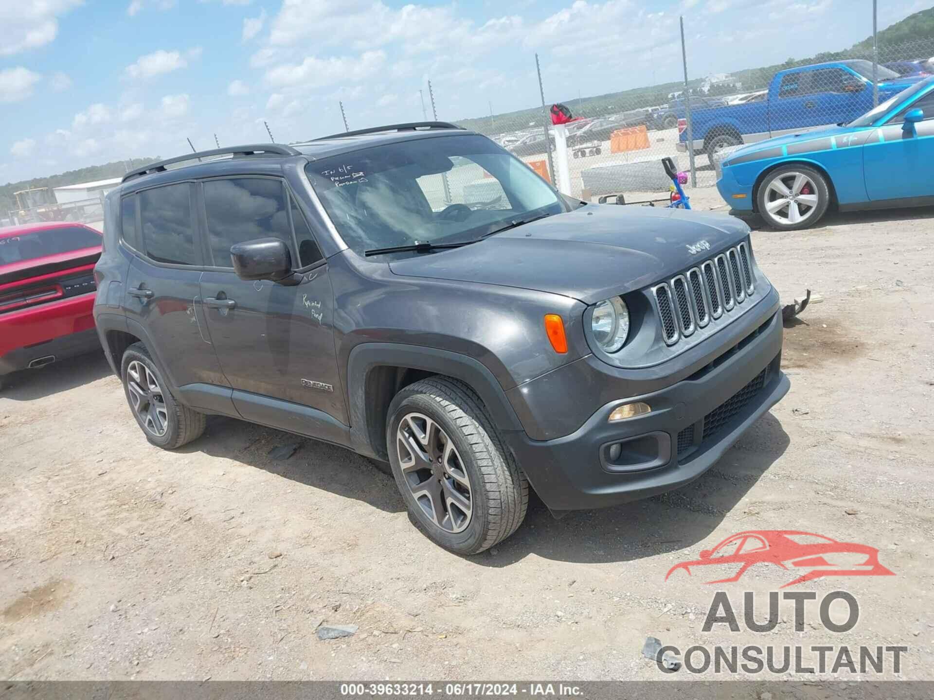 JEEP RENEGADE 2016 - ZACCJBBT5GPD05740