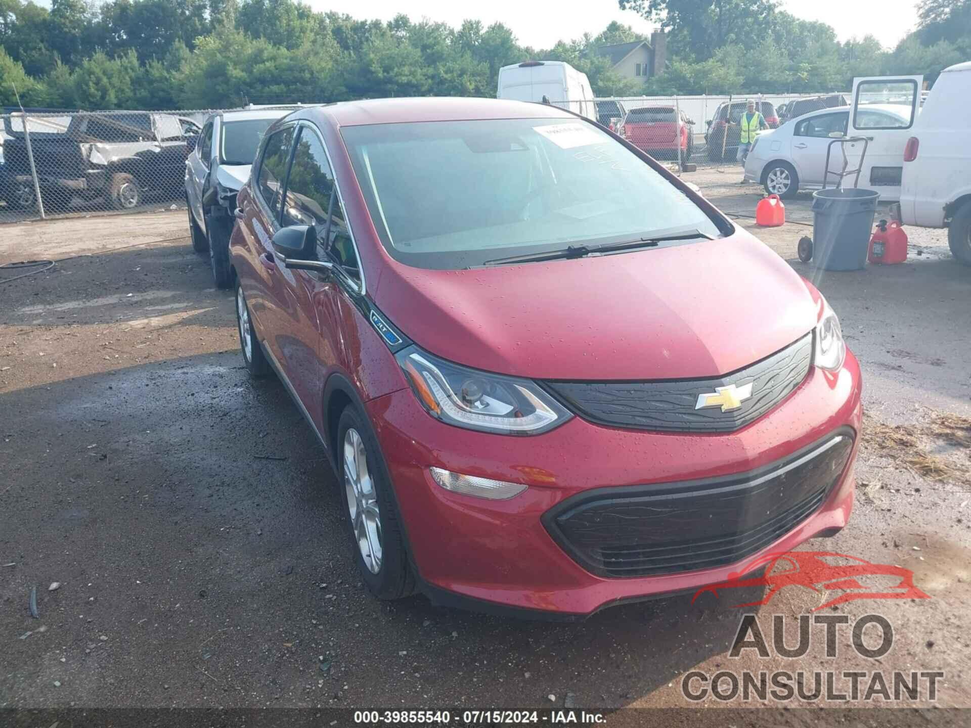 CHEVROLET BOLT EV 2021 - 1G1FY6S05M4113808