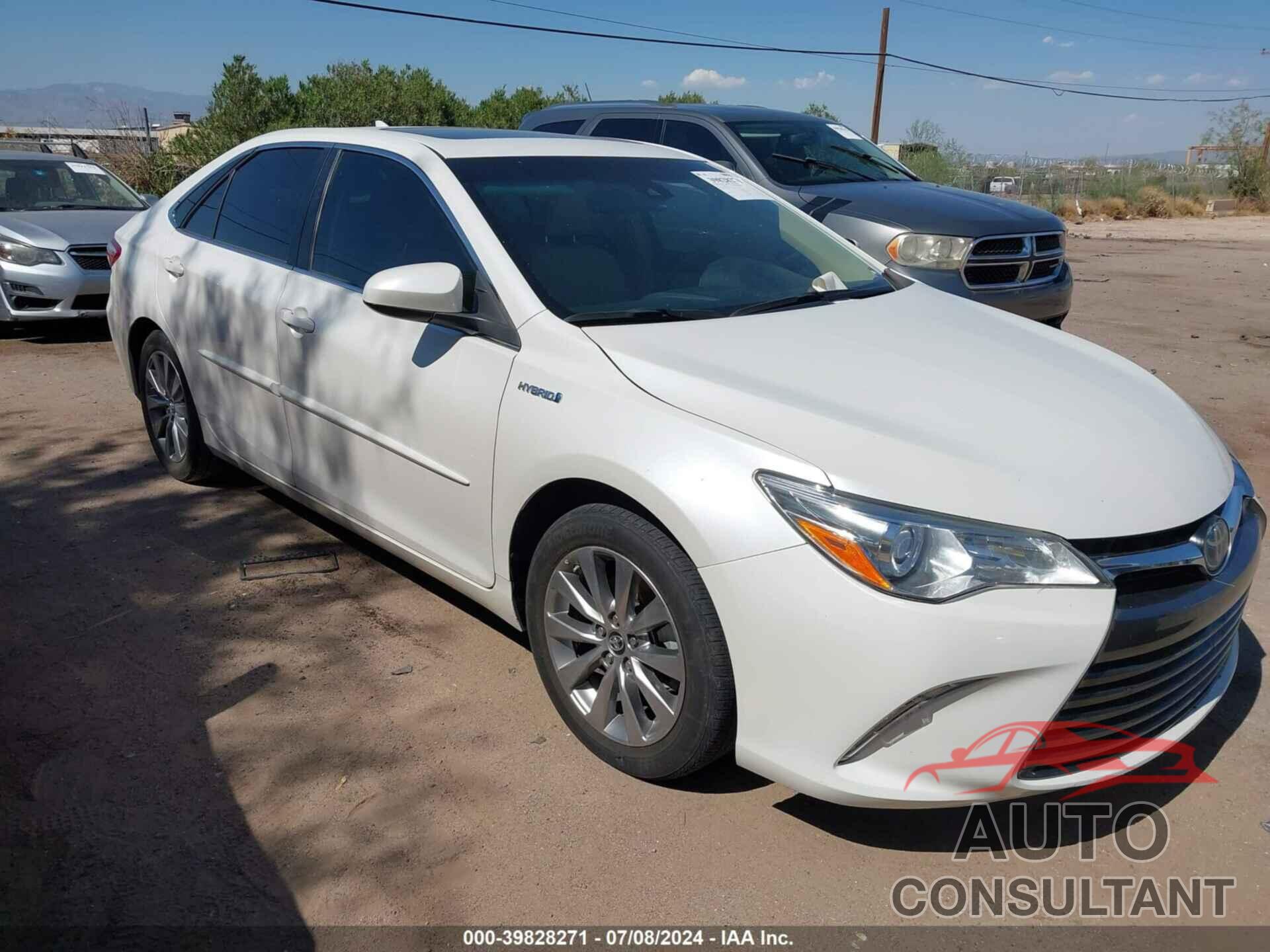 TOYOTA CAMRY HYBRID 2017 - 4T1BD1FK0HU212554