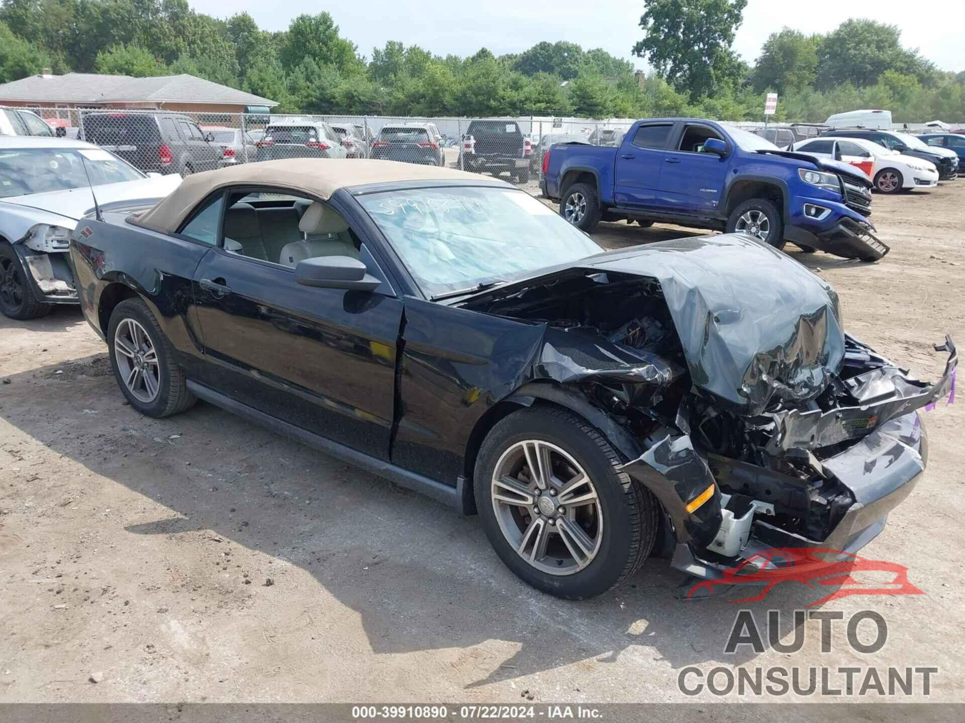 FORD MUSTANG 2010 - 1ZVBP8EN2A5127826