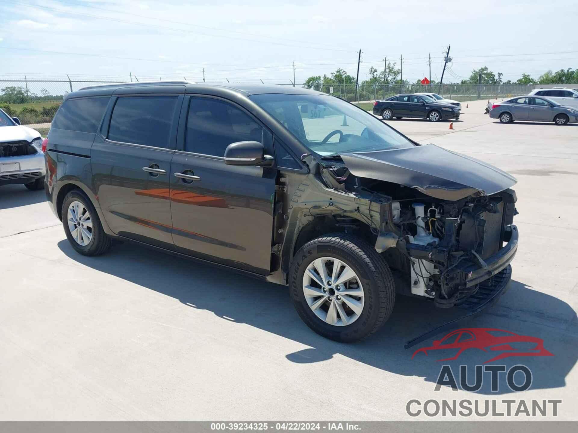 KIA SEDONA 2016 - KNDMB5C18G6086680