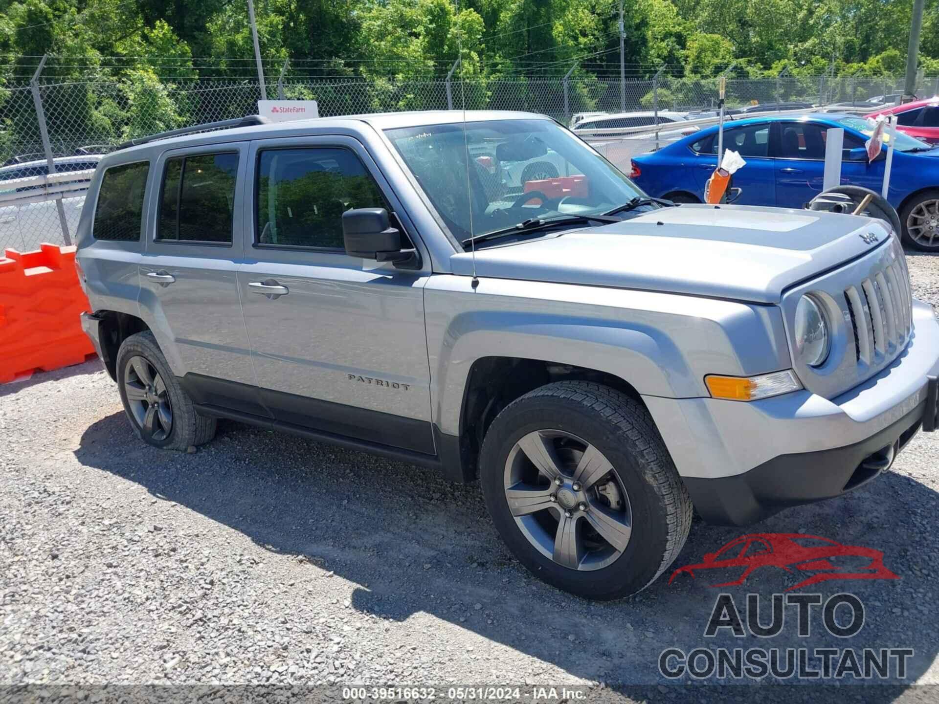 JEEP PATRIOT 2017 - 1C4NJRBB9HD179035