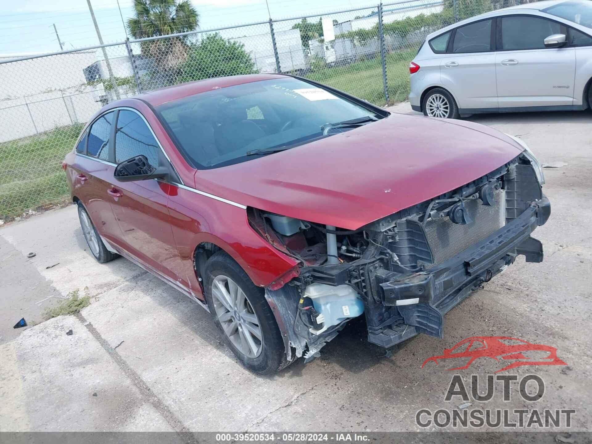 HYUNDAI SONATA 2016 - 5NPE24AF7GH372863