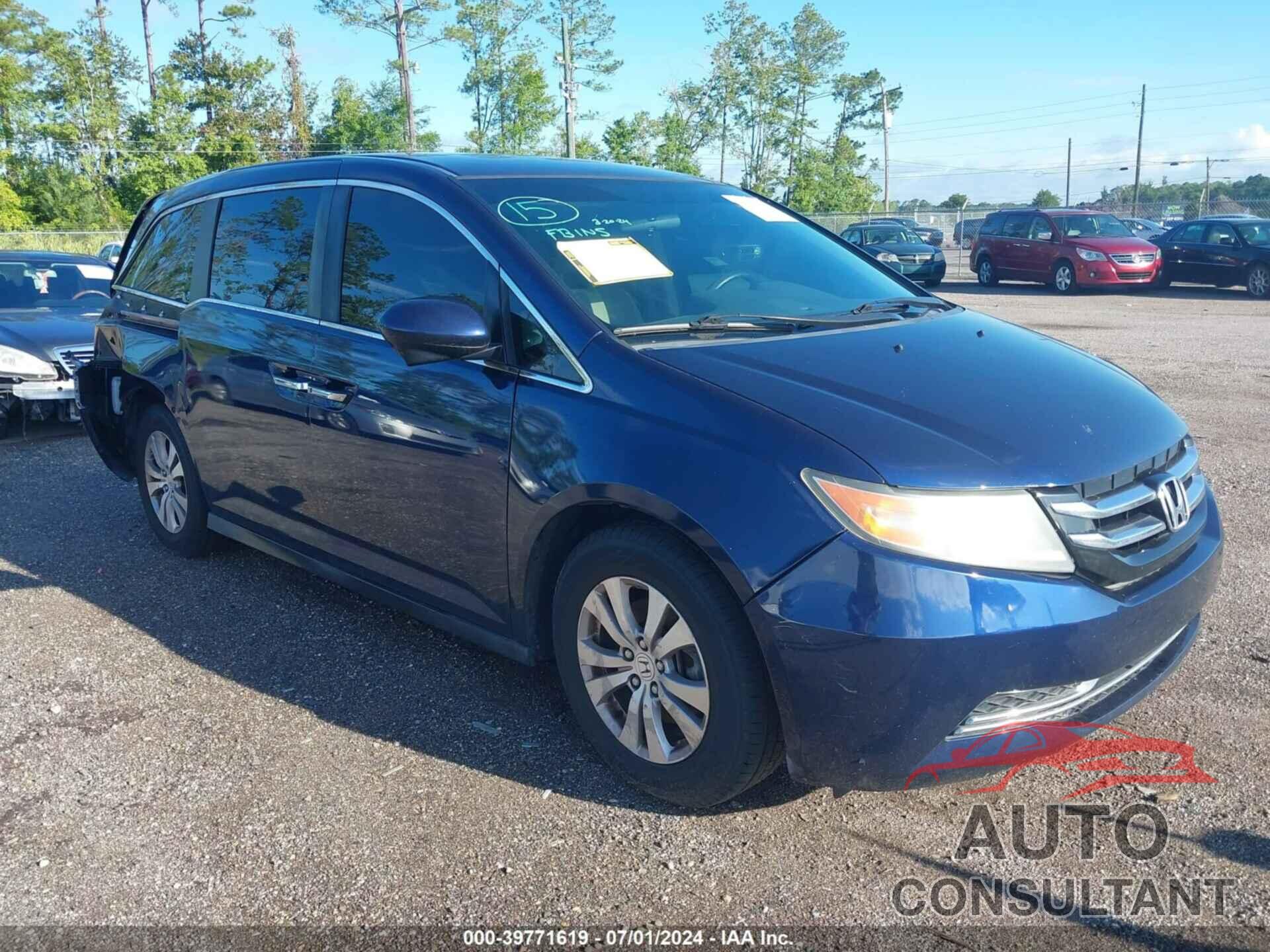 HONDA ODYSSEY 2016 - 5FNRL5H38GB080380