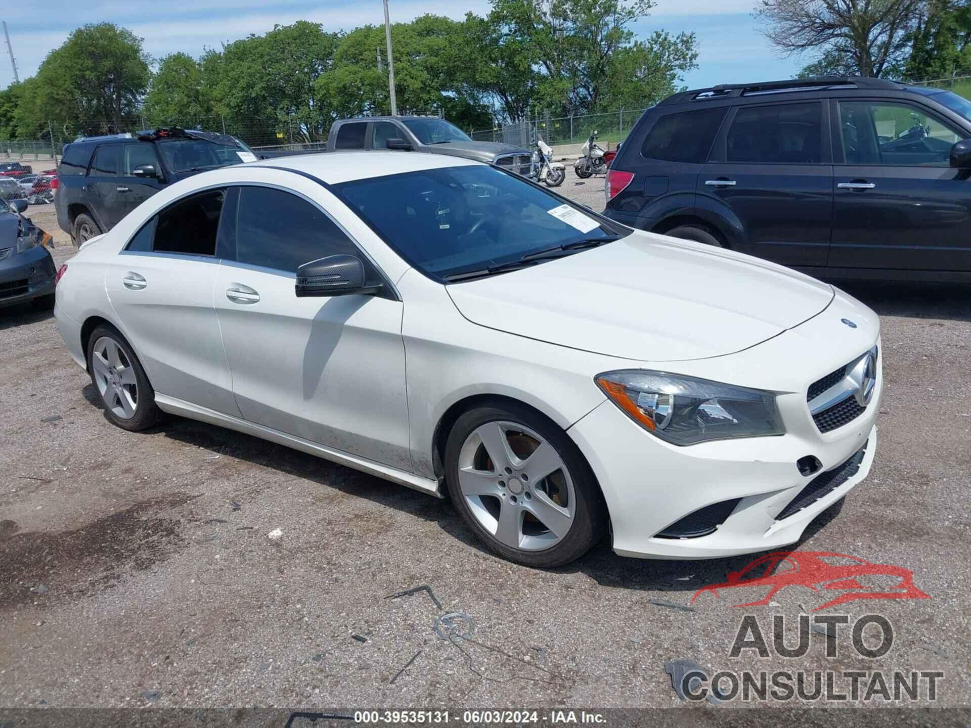 MERCEDES-BENZ CLA 250 2016 - WDDSJ4GB3GN349600