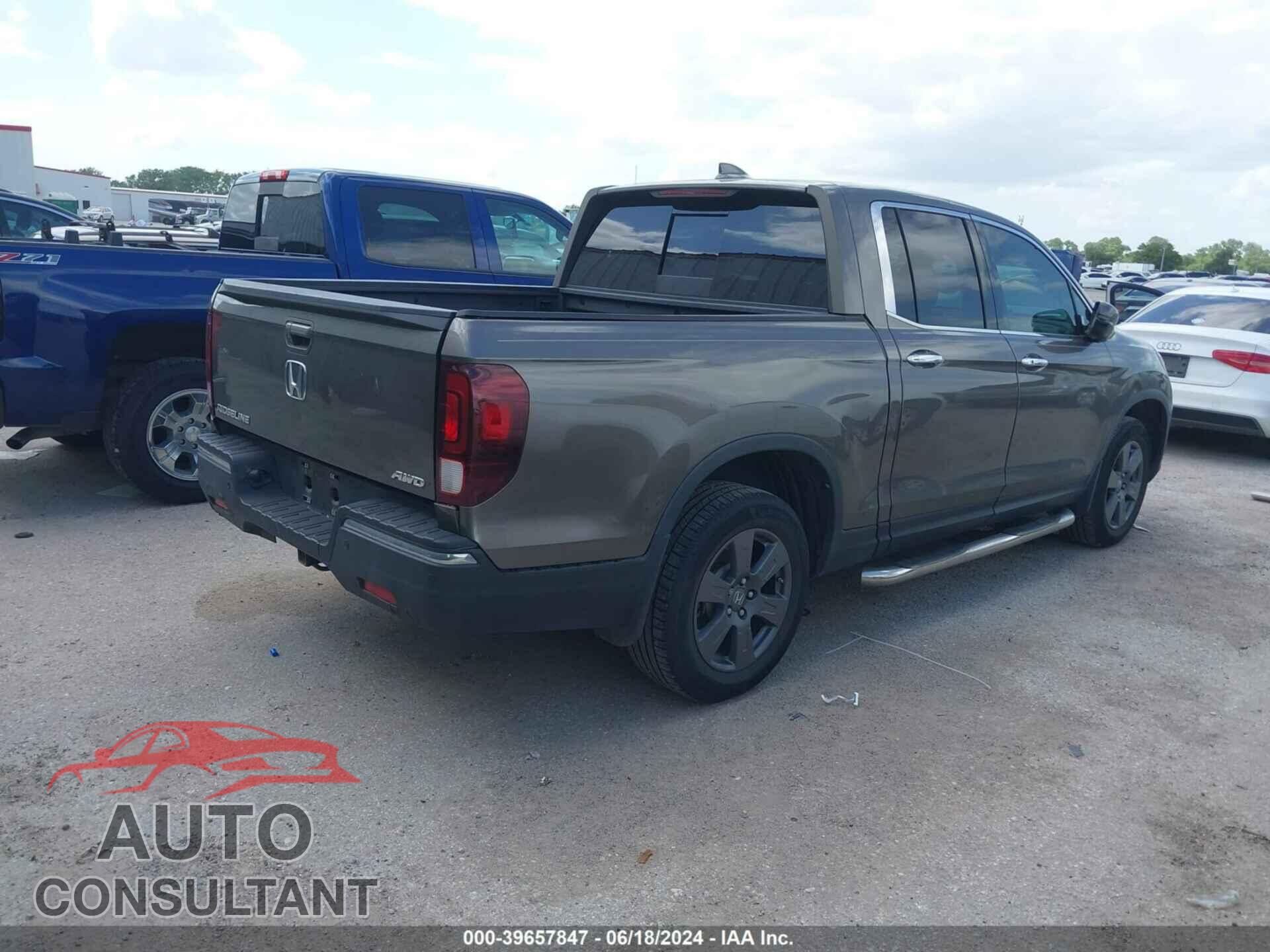 HONDA RIDGELINE 2020 - 5FPYK3F76LB002013