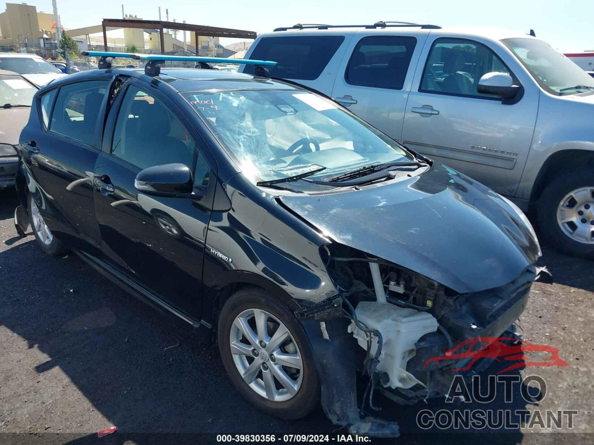 TOYOTA PRIUS C 2017 - JTDKDTB39H1592669