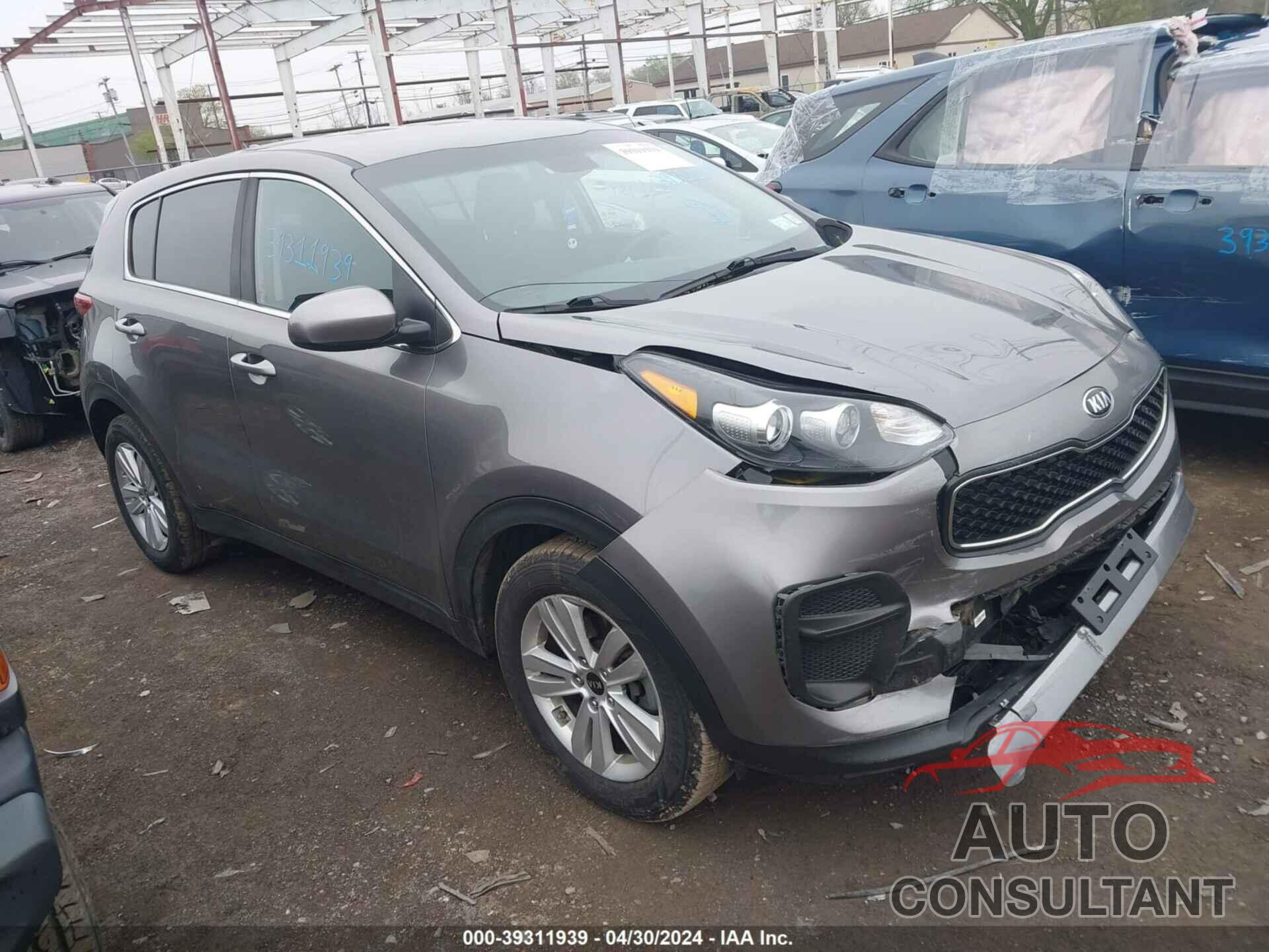 KIA SPORTAGE 2018 - KNDPM3AC6J7482110