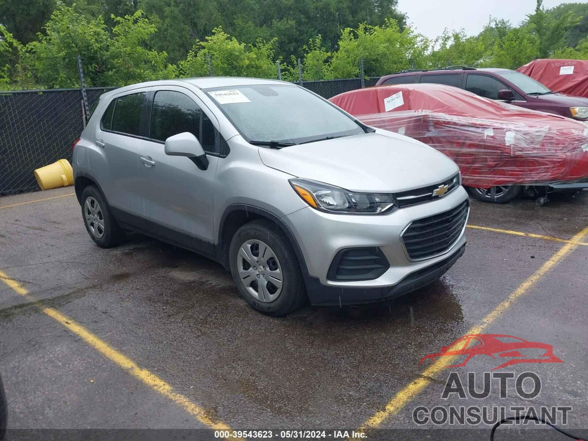 CHEVROLET TRAX 2018 - KL7CJKSB1JB608309