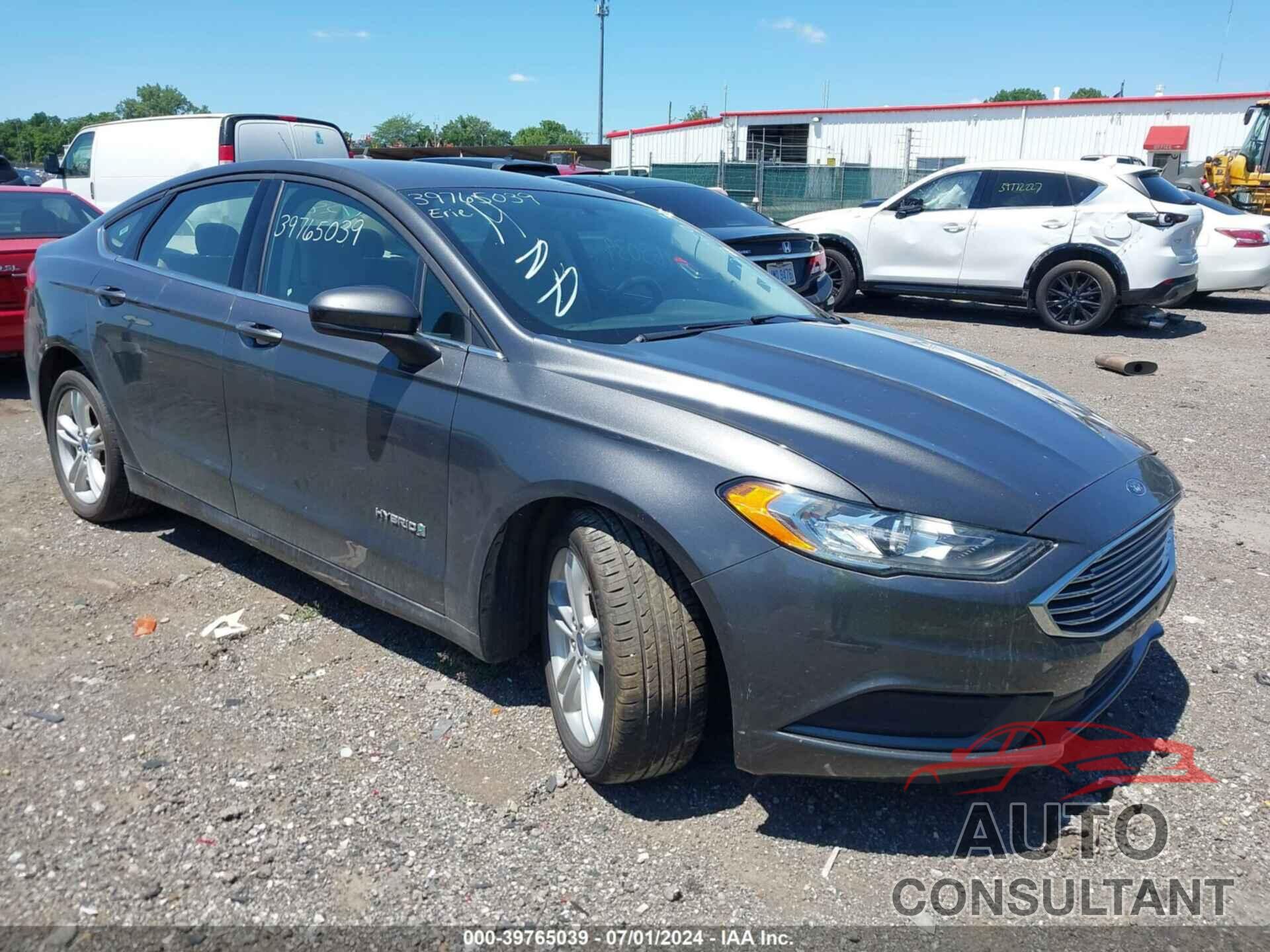 FORD FUSION HYBRID 2018 - 3FA6P0LU7JR172859