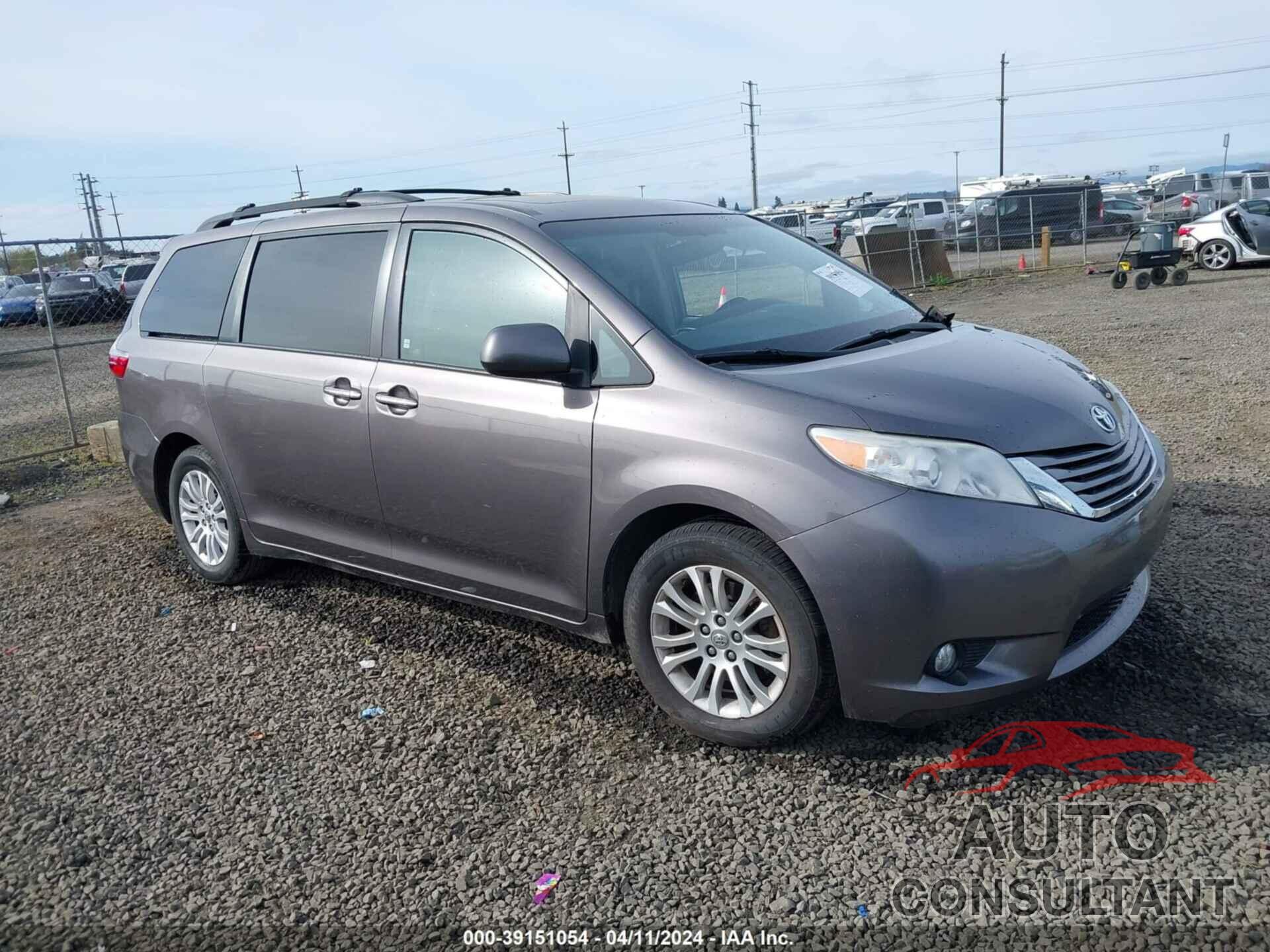 TOYOTA SIENNA 2016 - 5TDYK3DC0GS734079