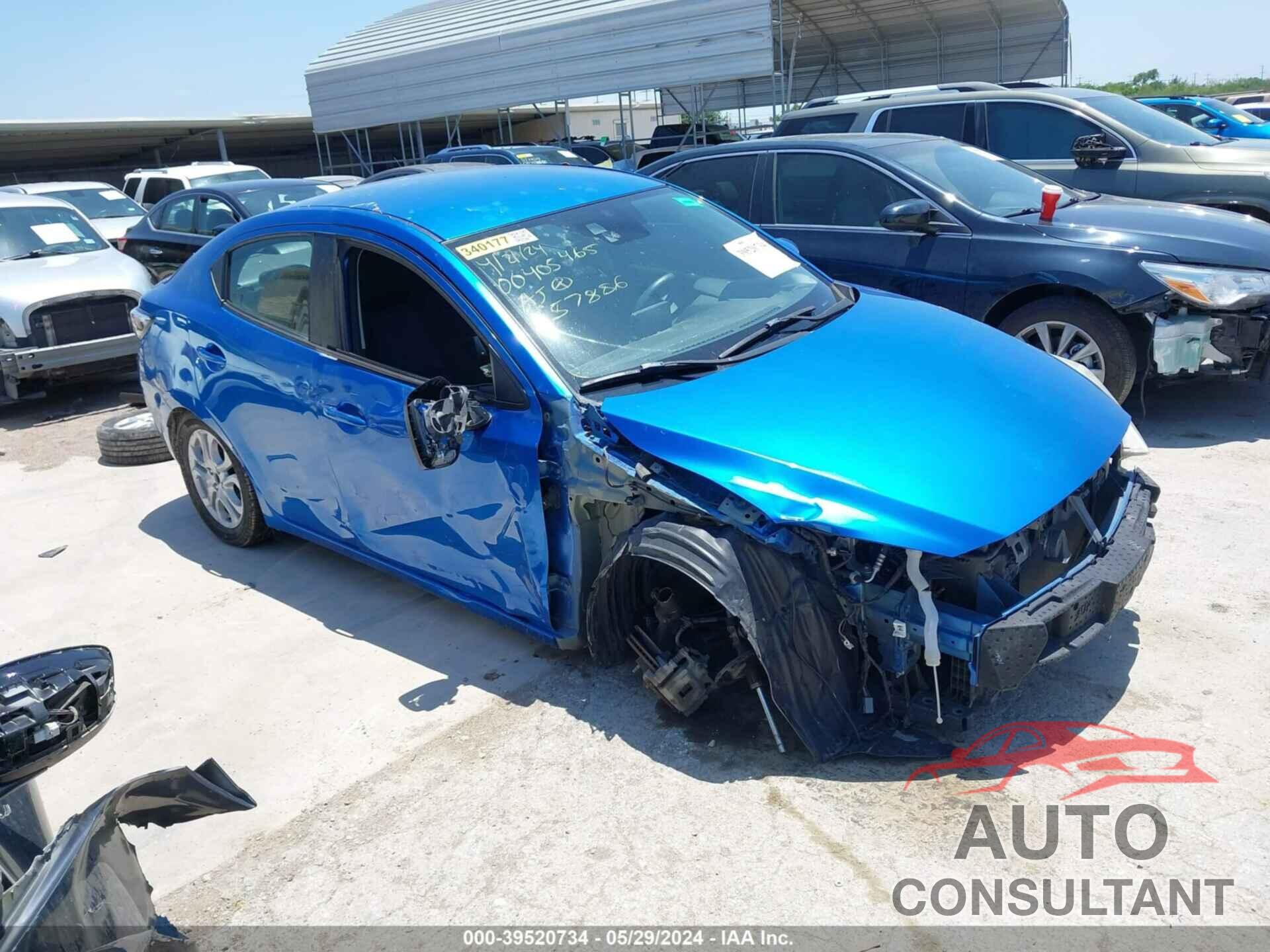 TOYOTA YARIS IA 2017 - 3MYDLBYV7HY157886