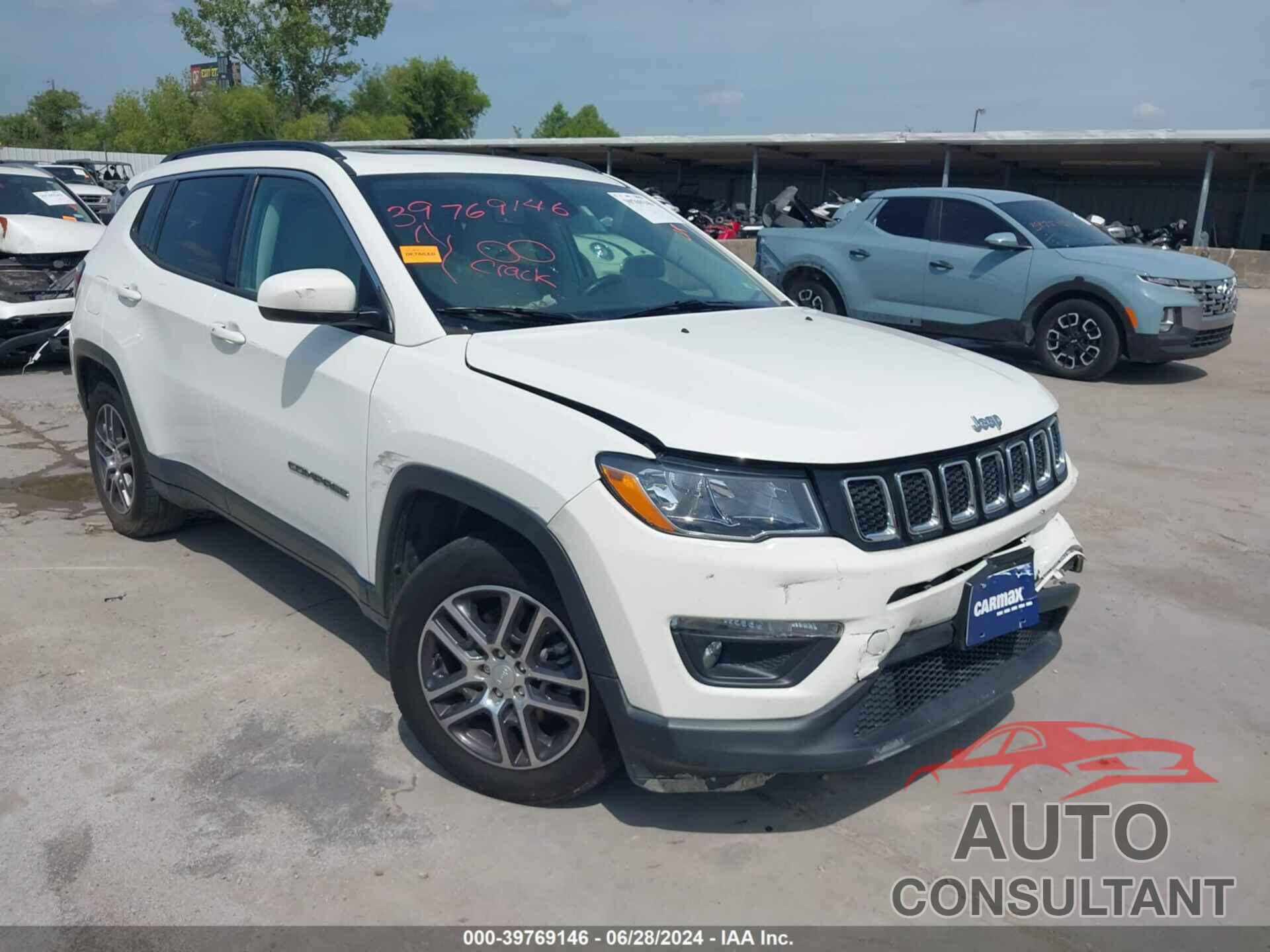 JEEP COMPASS 2019 - 3C4NJCBB0KT711528