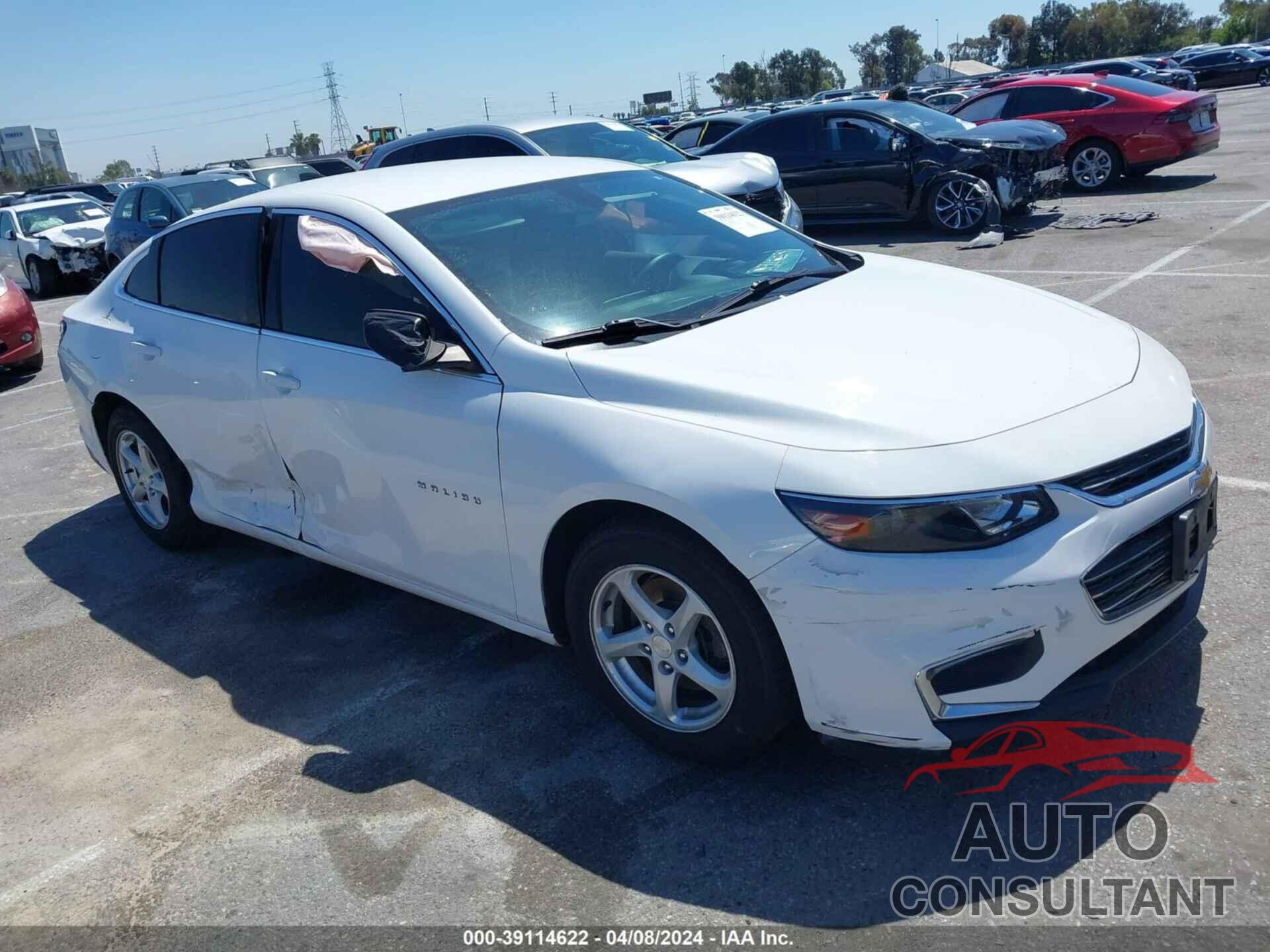 CHEVROLET MALIBU 2017 - 1G1ZB5ST2HF198524