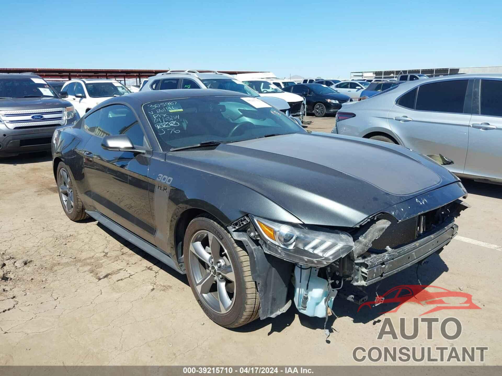 FORD MUSTANG 2016 - 1FA6P8AM3G5261146