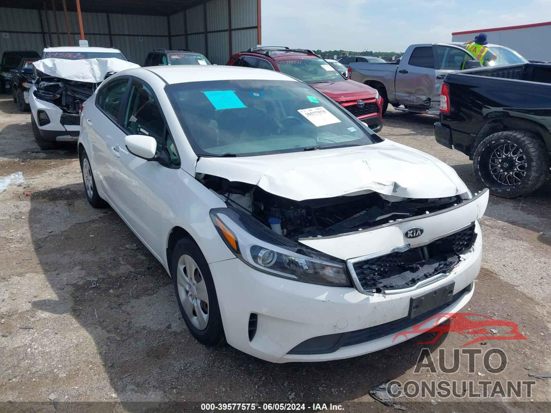 KIA FORTE 2017 - 3KPFK4A7XHE076223