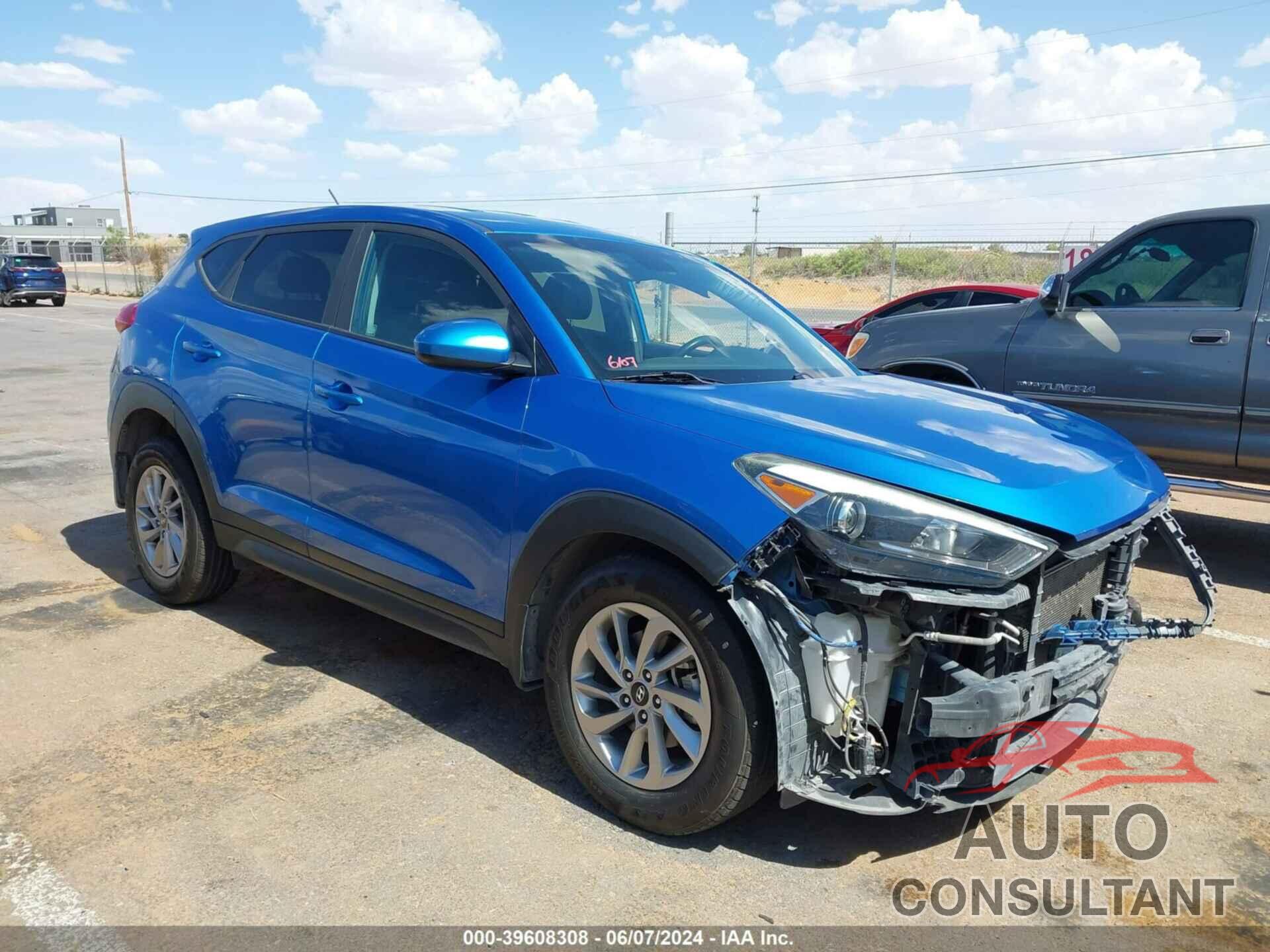 HYUNDAI TUCSON 2018 - KM8J23A49JU738810