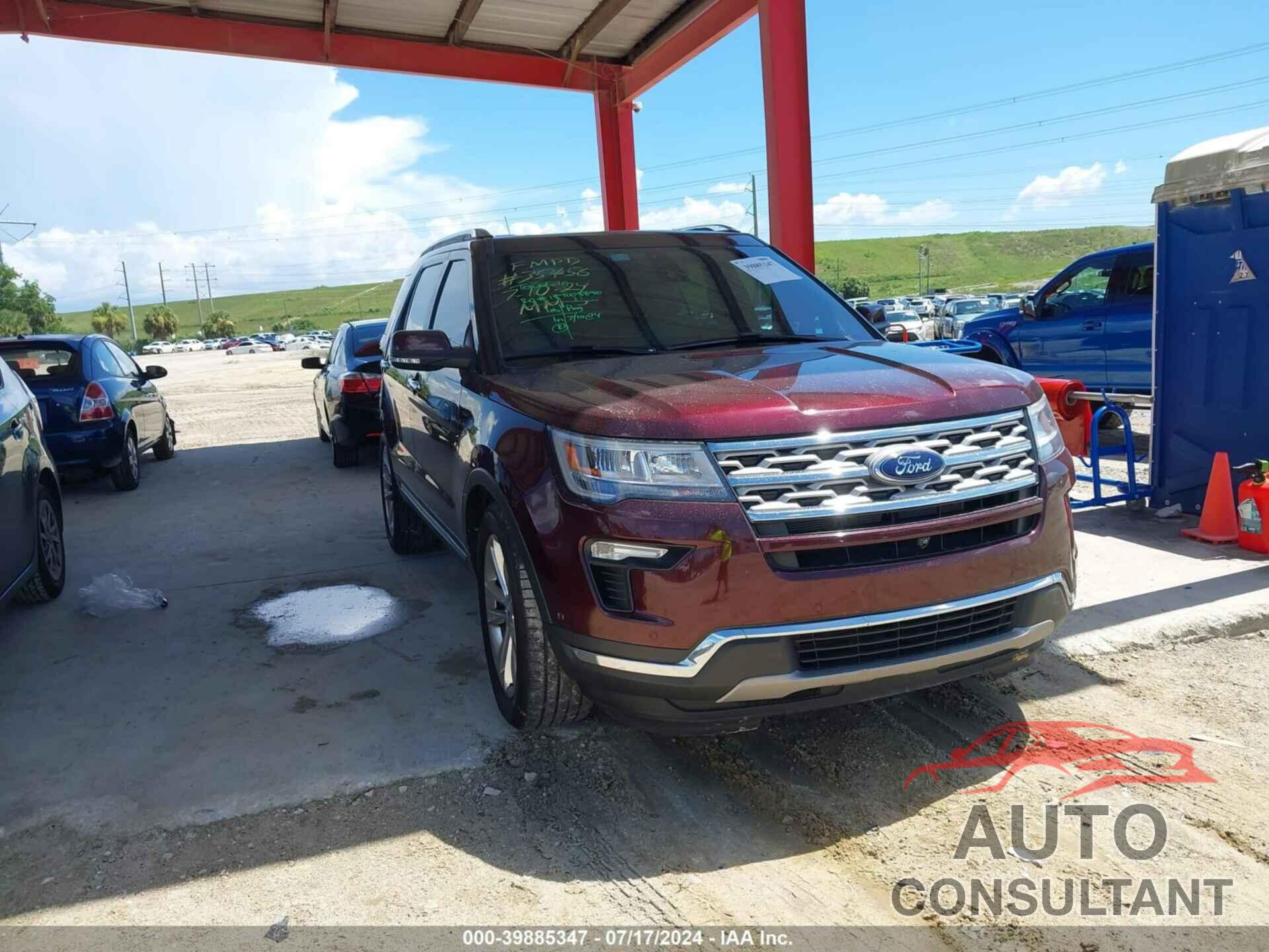 FORD EXPLORER 2019 - 1FM5K7F84KGA69253