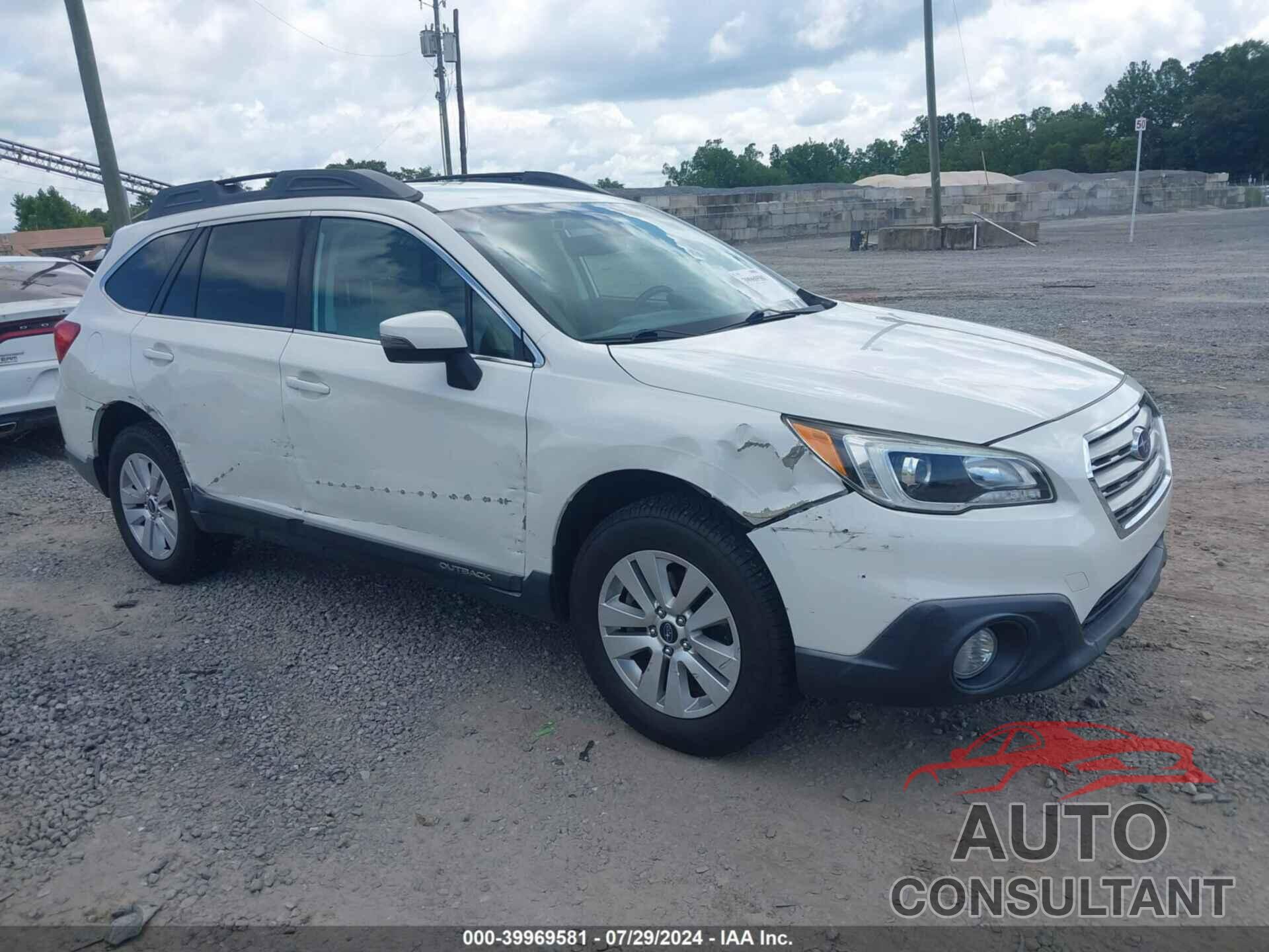 SUBARU OUTBACK 2017 - 4S4BSAFC8H3284932