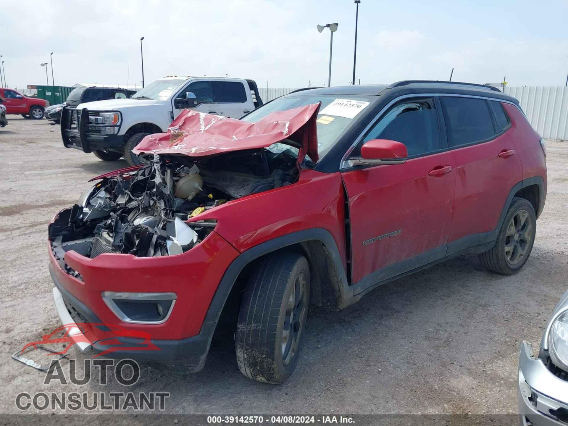 JEEP COMPASS 2017 - 3C4NJDCB2HT661499