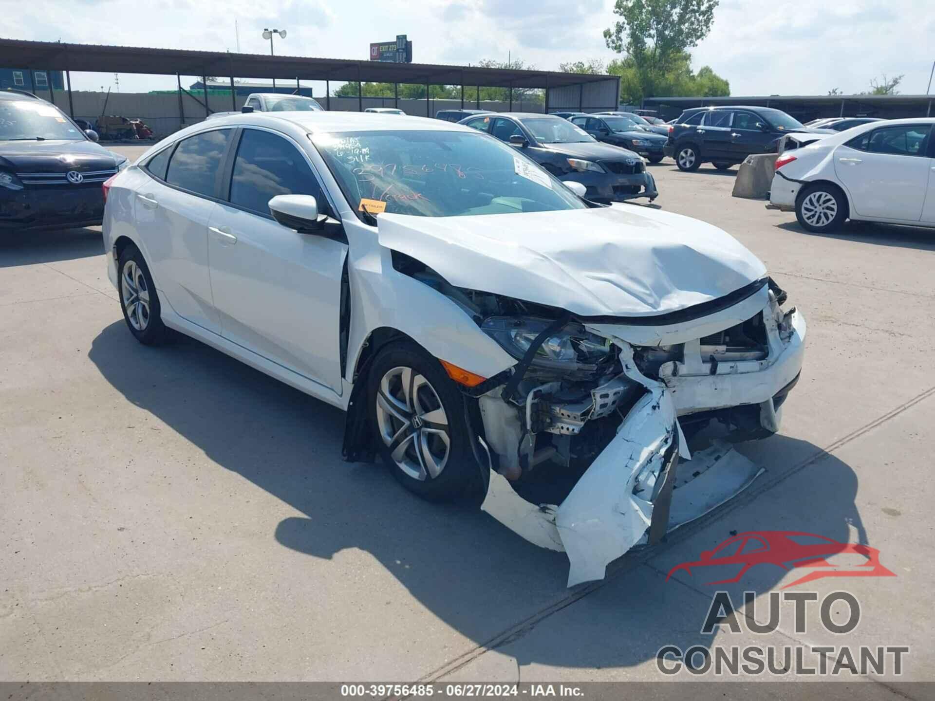 HONDA CIVIC 2016 - 2HGFC2F53GH567973