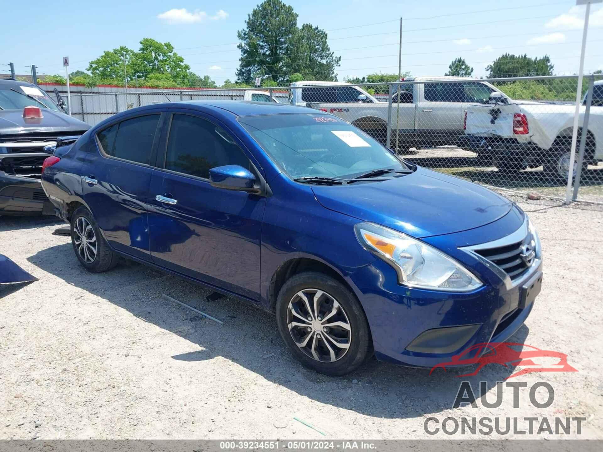 NISSAN VERSA 2019 - 3N1CN7APXKL838869