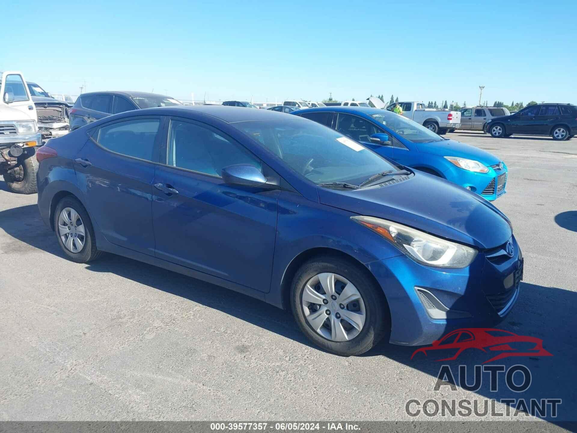 HYUNDAI ELANTRA 2016 - 5NPDH4AEXGH699839