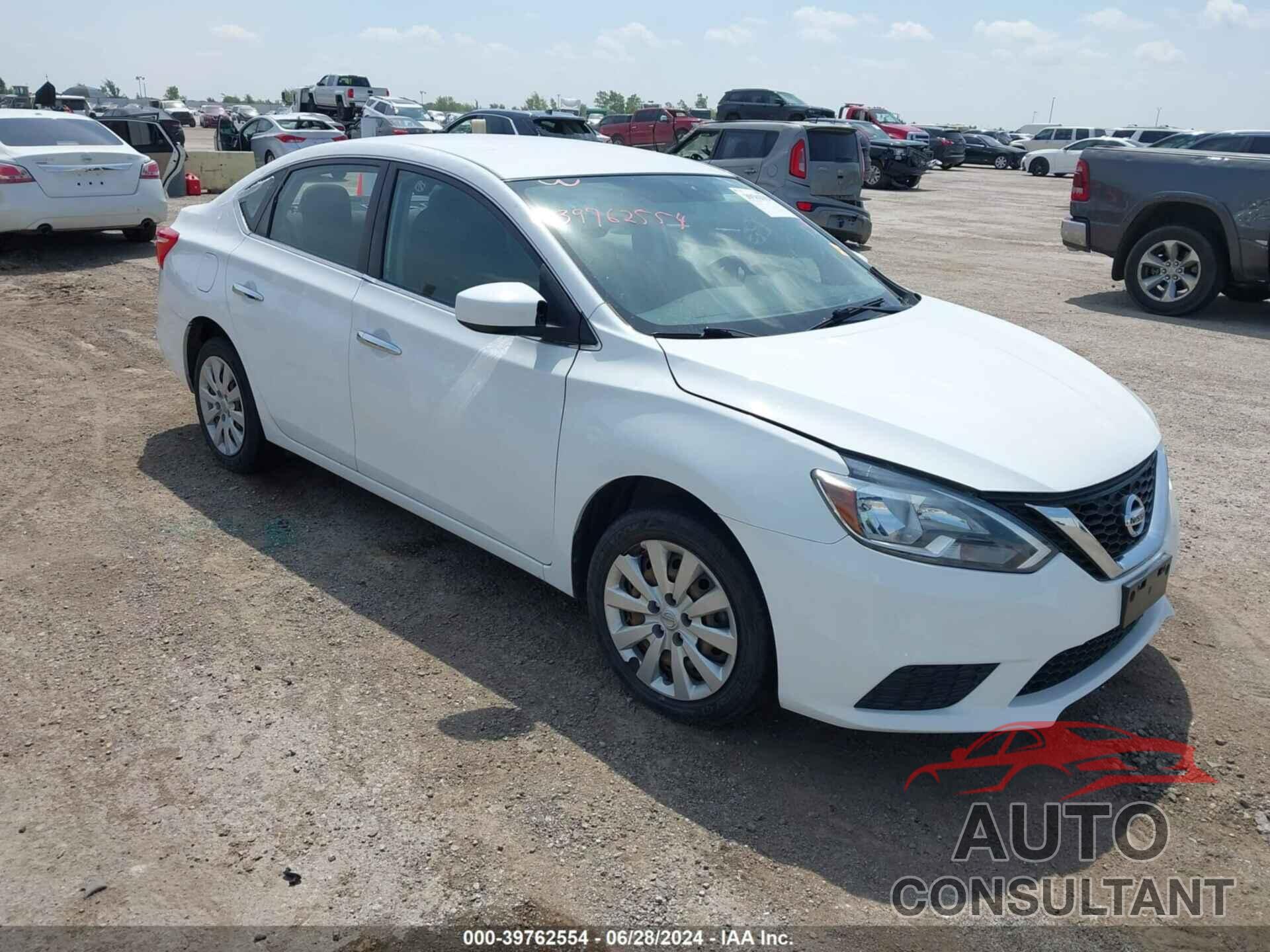 NISSAN SENTRA 2018 - 3N1AB7AP6JY299474