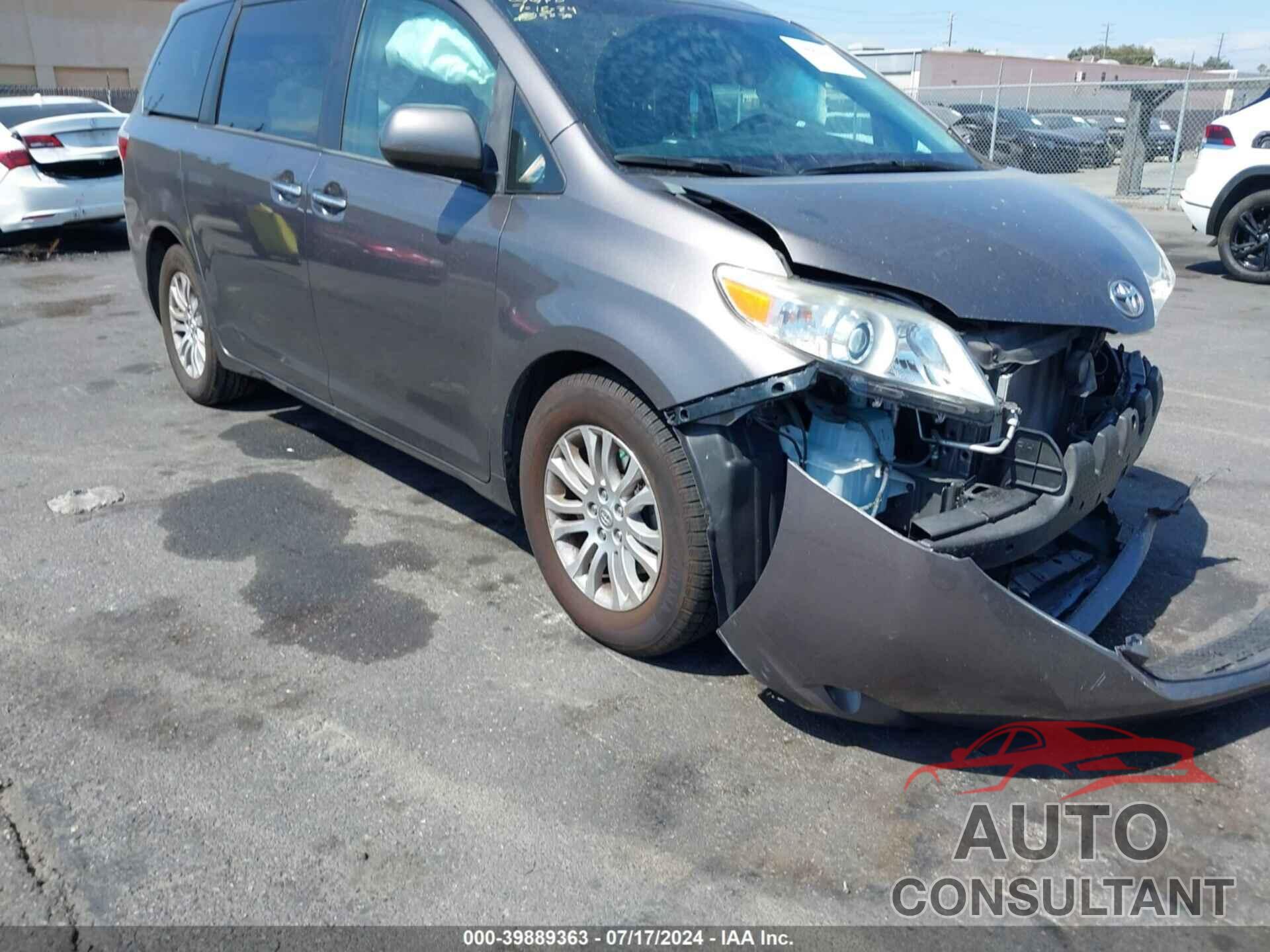 TOYOTA SIENNA 2016 - 5TDYK3DCXGS701364