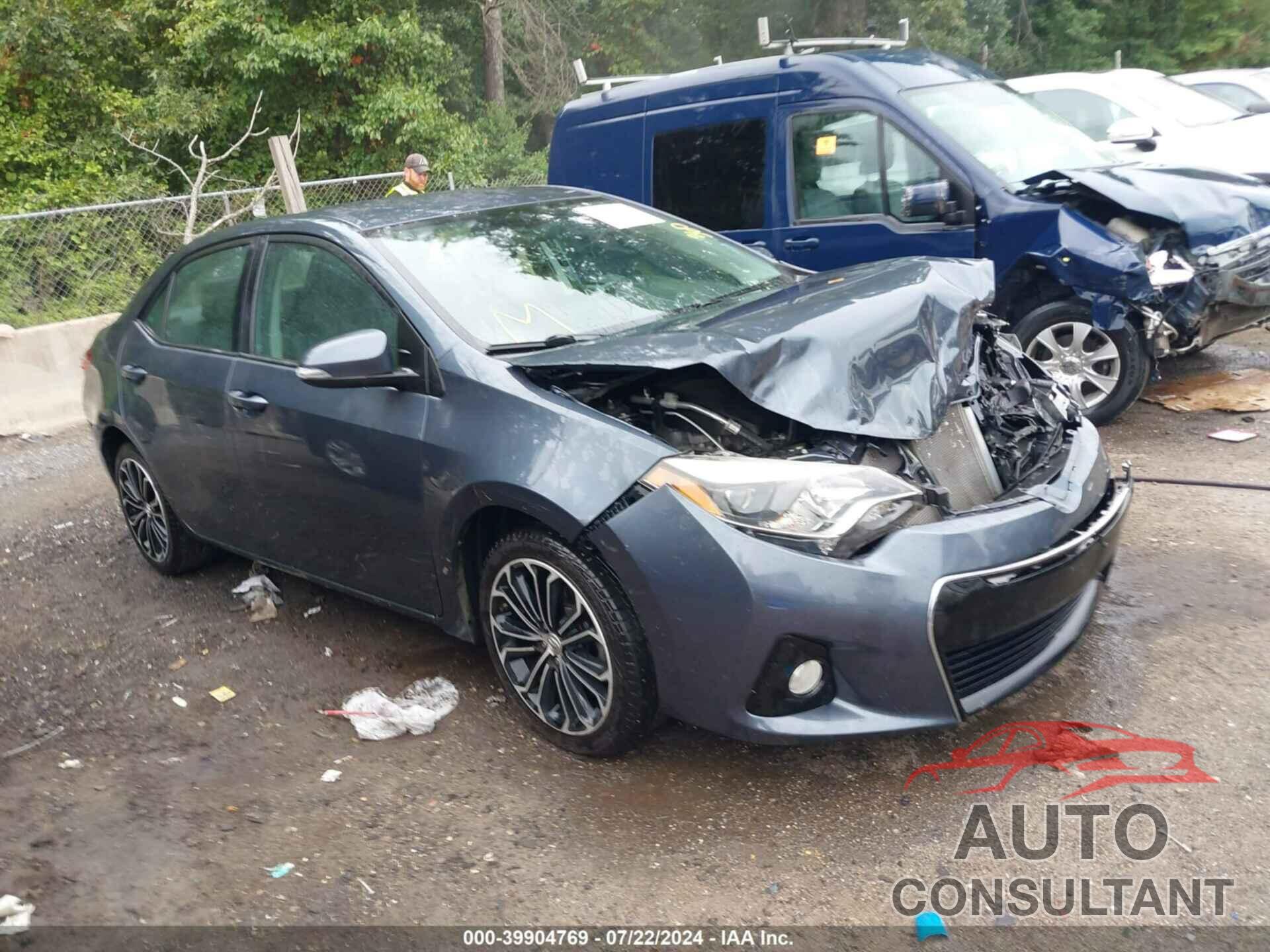 TOYOTA COROLLA 2016 - 2T1BURHE5GC651934