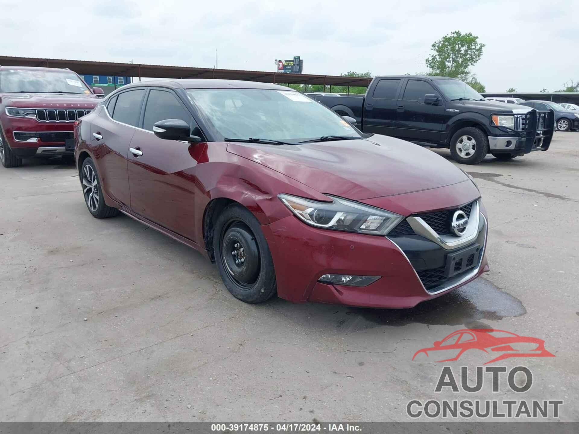 NISSAN MAXIMA 2016 - 1N4AA6AP2GC408188